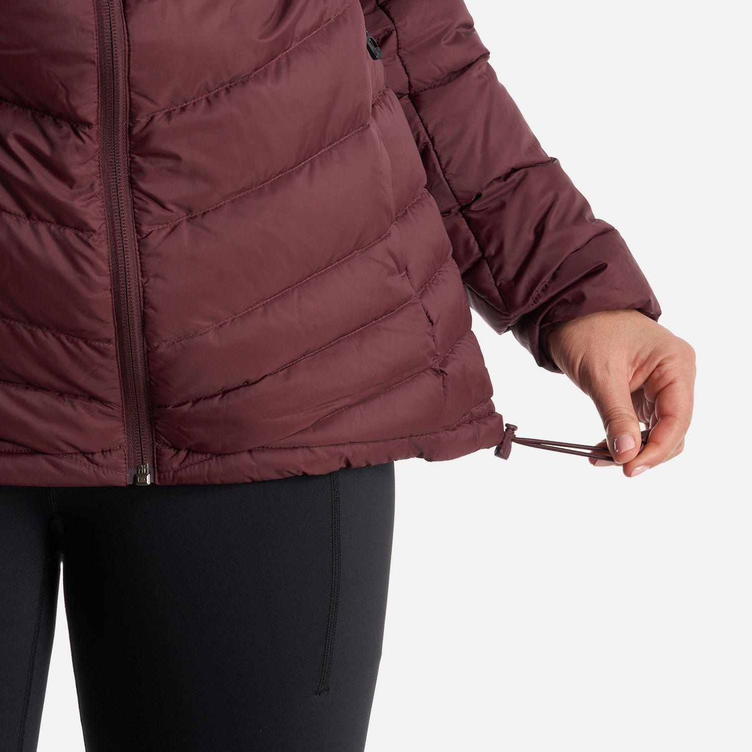 Chaqueta Mujer Bazpur Down Hoody Jacket Burdeo Lippi I23-6