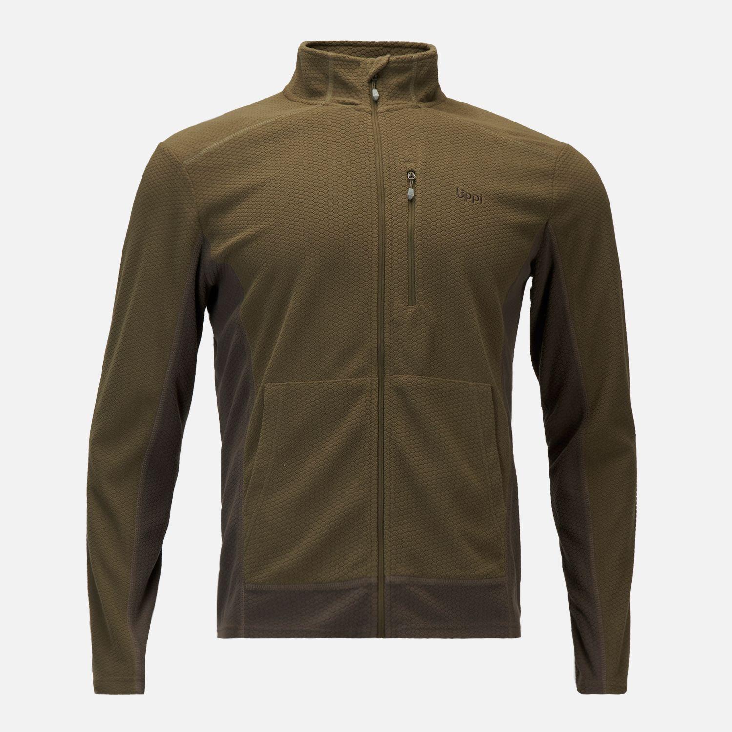 Poleron Hombre Numan Nano-F Jacket Oliva Oscuro Lippi-0