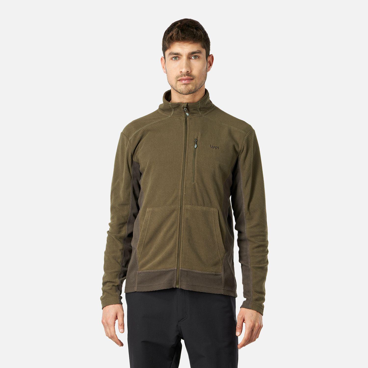 Poleron Hombre Numan Nano-F Jacket Oliva Oscuro Lippi-1