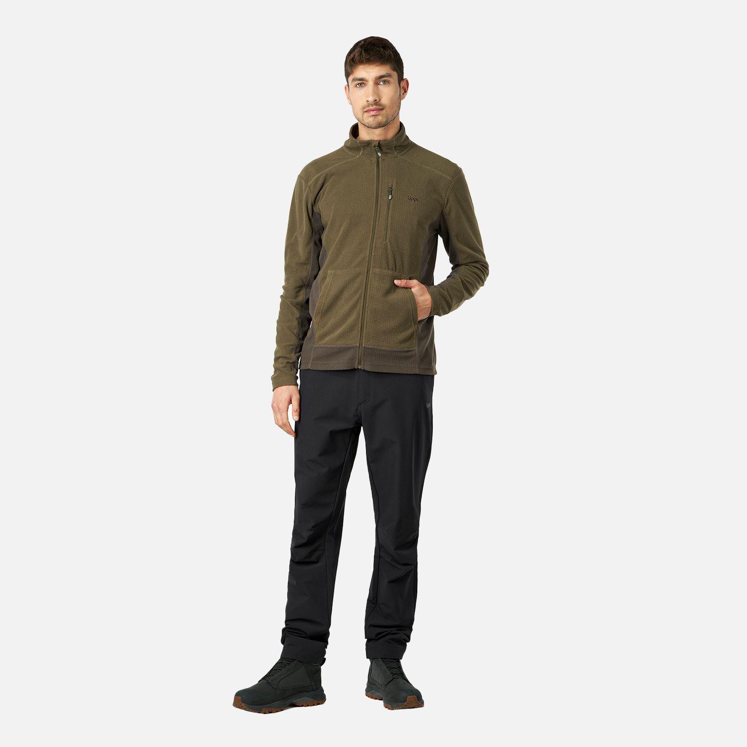 Poleron Hombre Numan Nano-F Jacket Oliva Oscuro Lippi-5