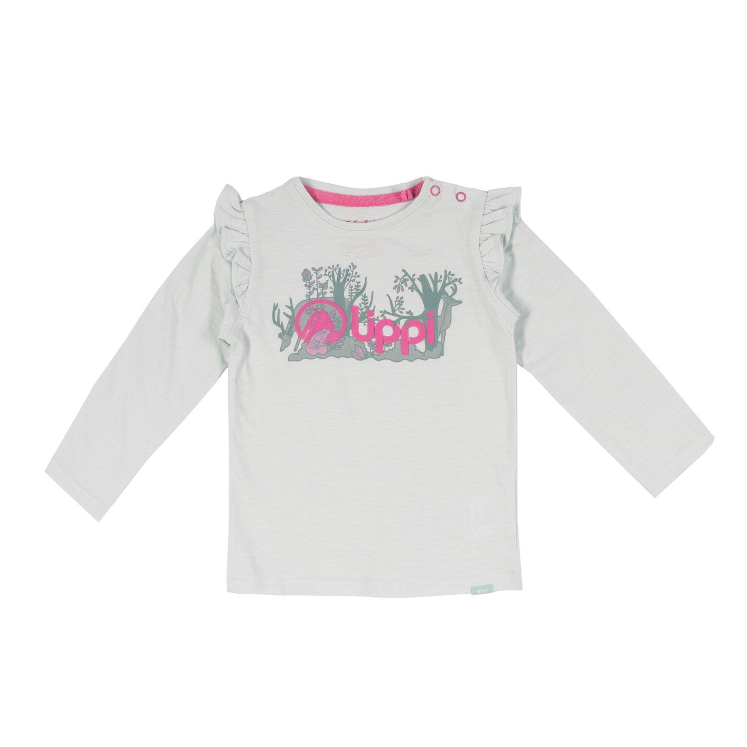 Polera Baby Girl Blossom Long-Sleeve T-Shirt Verde Agua Lippi-0