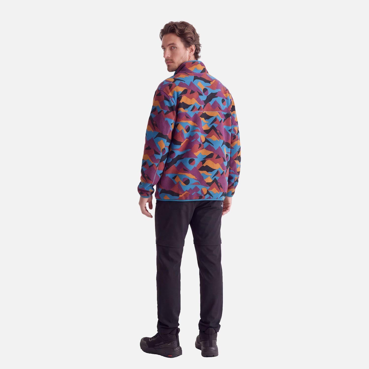 Polar Hombre Tokerau Print Morado Oscuro Haka Honu V27-4