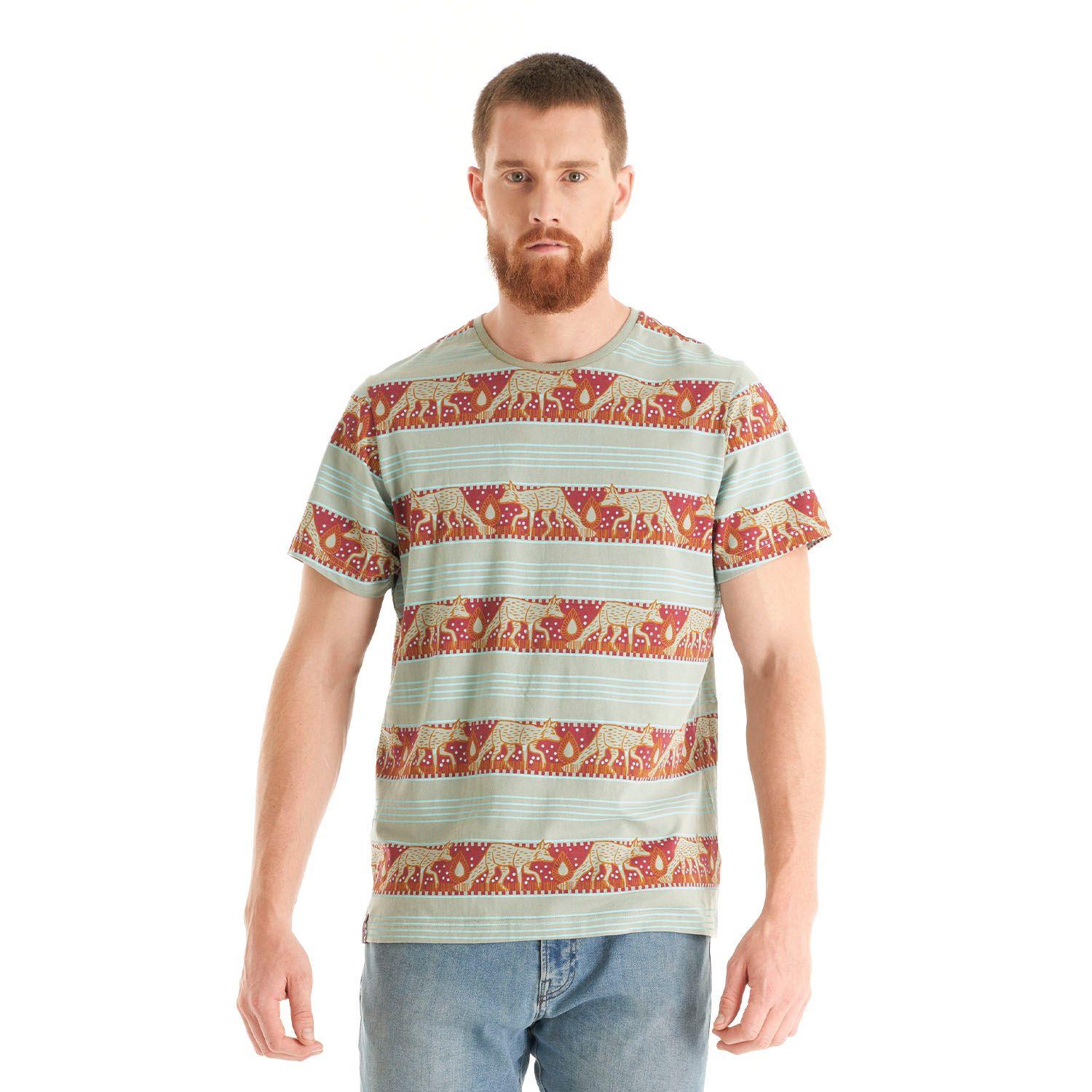 Polera Hombre Cola de Zorro Gris Haka Honu-1