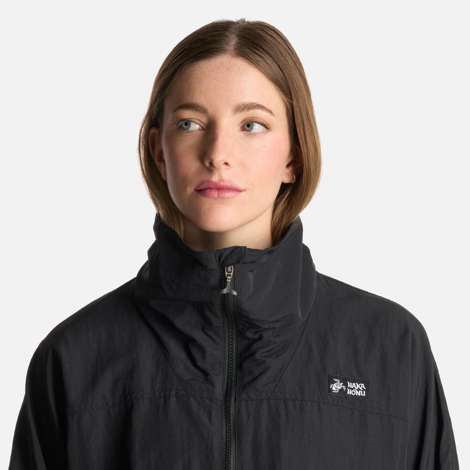 Chaqueta Mujer Hija Del Viento Negro Haka Honu-3