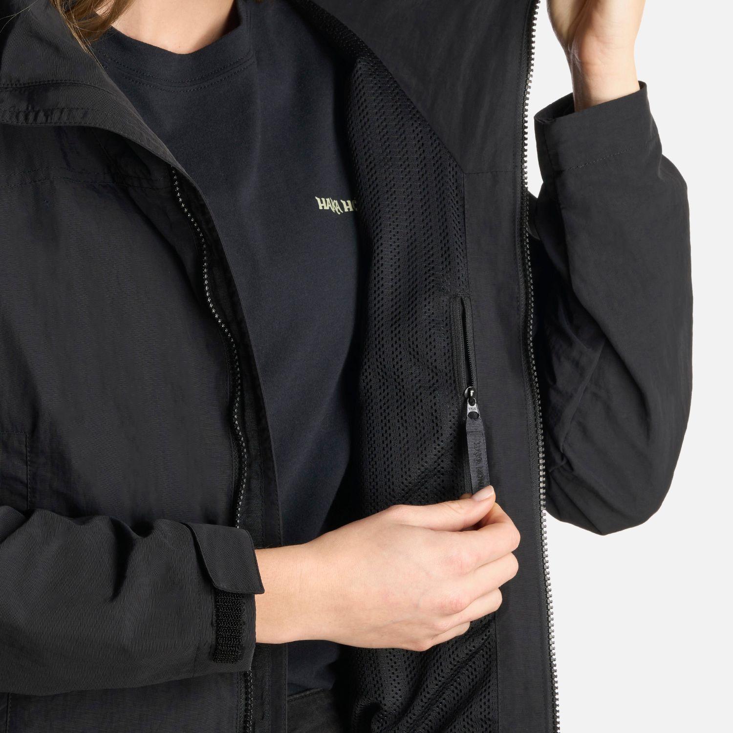 Chaqueta Mujer Hija Del Viento Negro Haka Honu-6