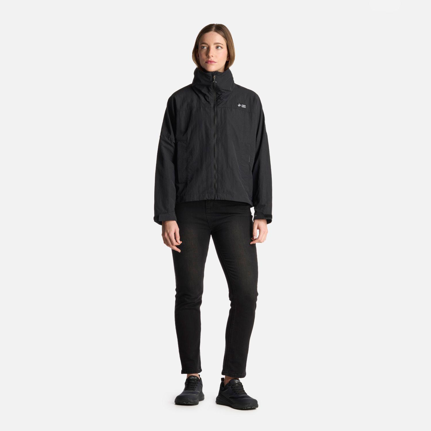 Chaqueta Mujer Hija Del Viento Negro Haka Honu-7