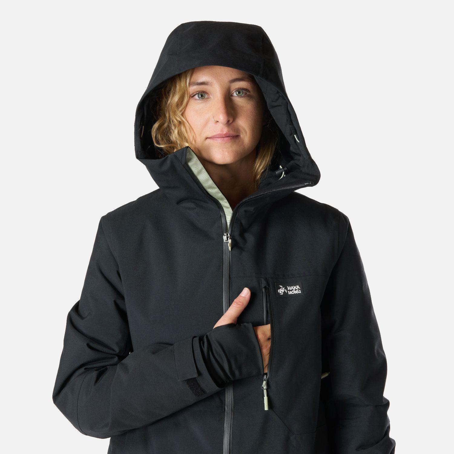 Chaqueta Mujer Yeti Negro Haka Honu I26-3