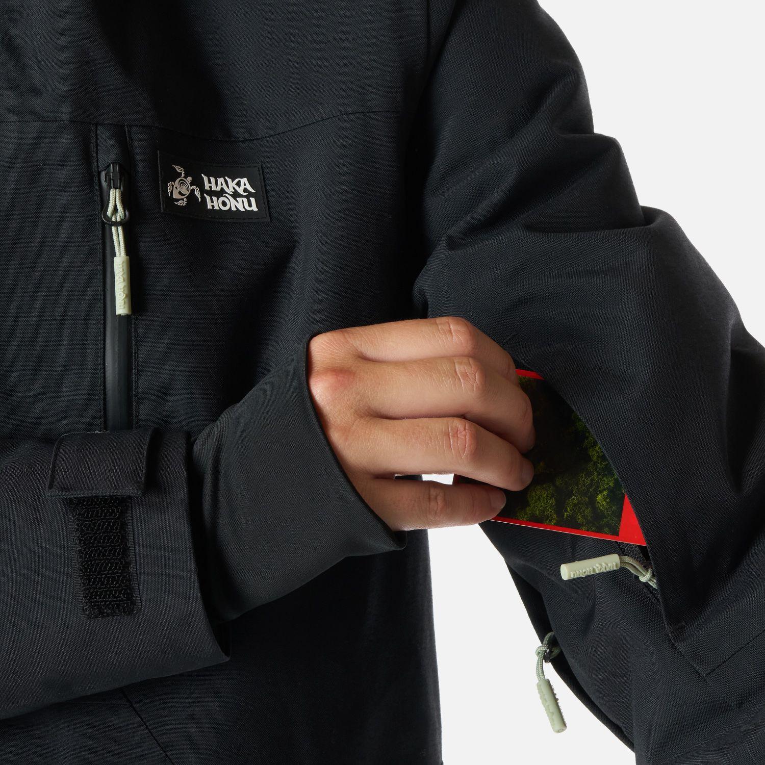 Chaqueta Mujer Yeti Negro Haka Honu I26-6