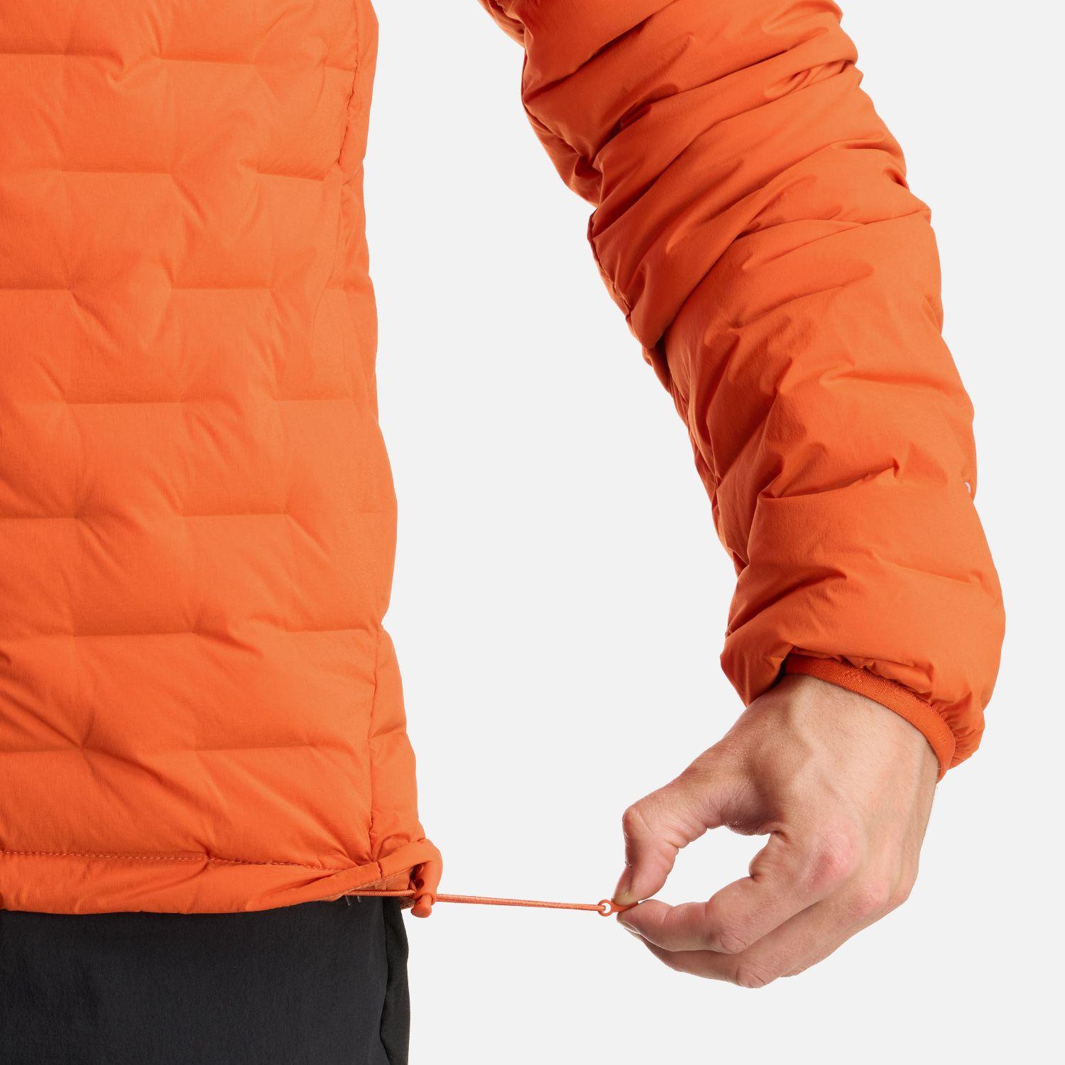 Chaqueta Hombre Ultimate Stretch Down Jacket Naranja Oscuro Lippi-7