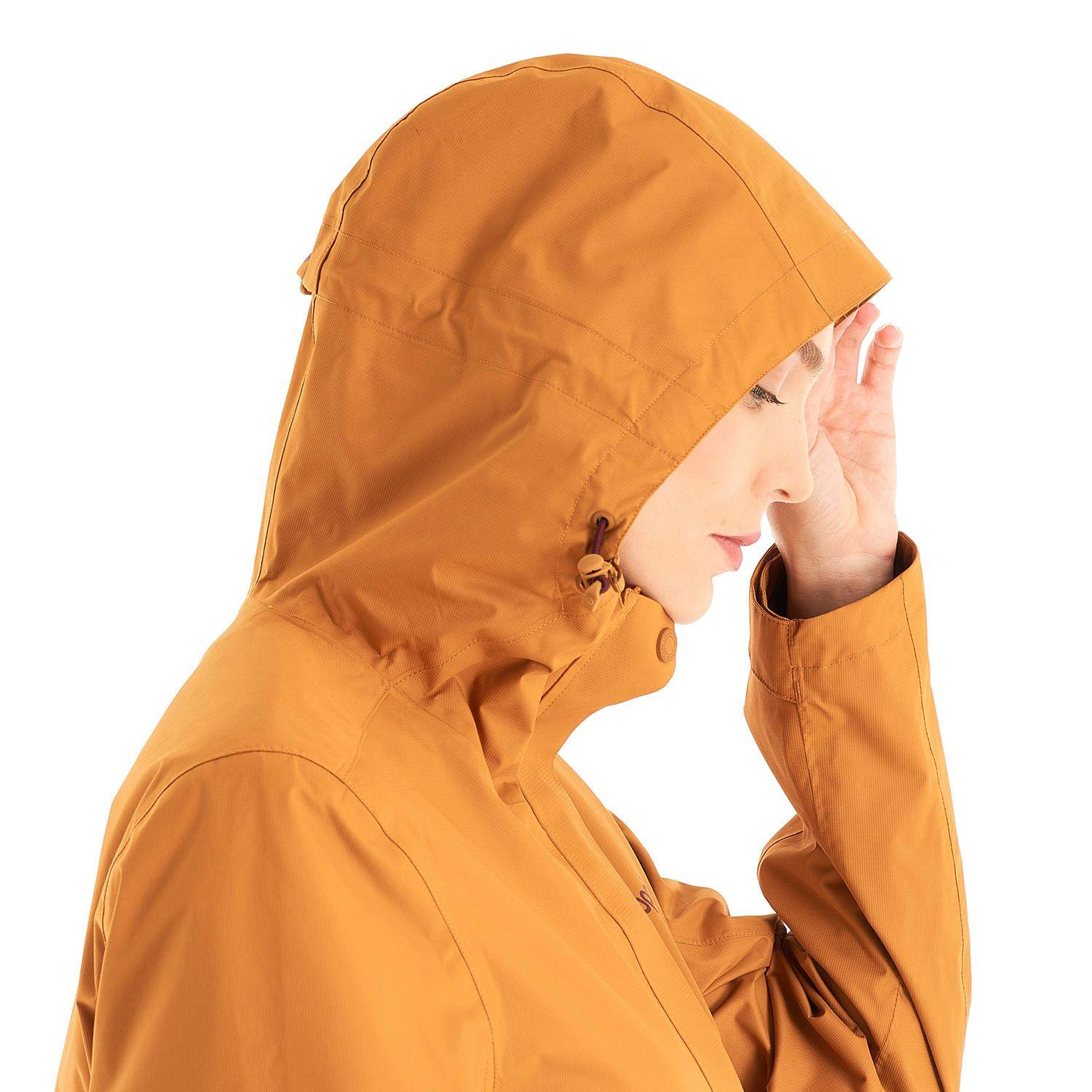 Chaqueta Mujer Blizzard B-Dry Hoody Jacket Mostaza Lippi-6