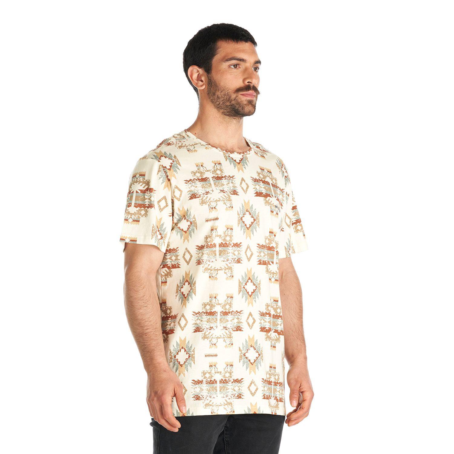 Polera Hombre Azteca Crudo Haka Honu-2