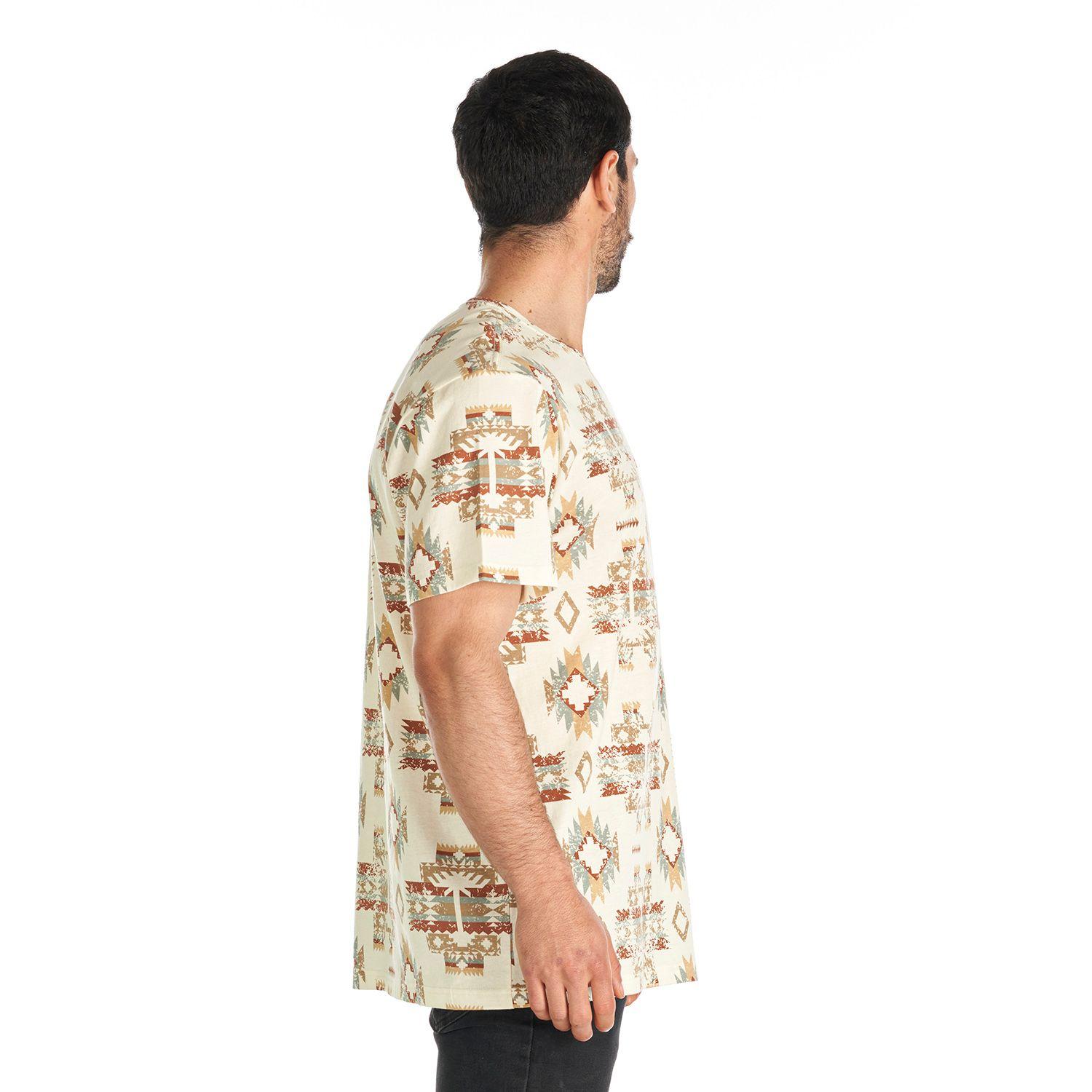 Polera Hombre Azteca Crudo Haka Honu-3