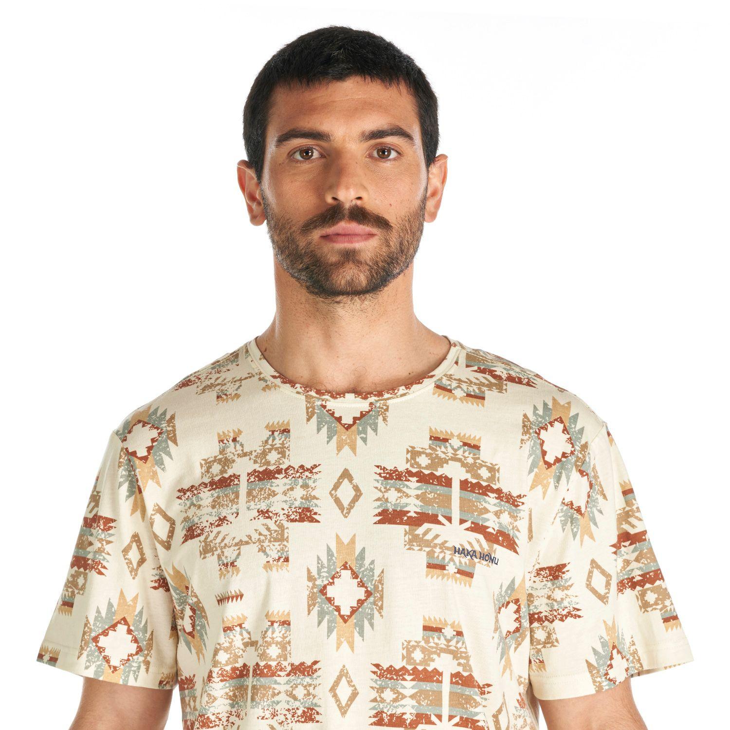 Polera Hombre Azteca Crudo Haka Honu-6