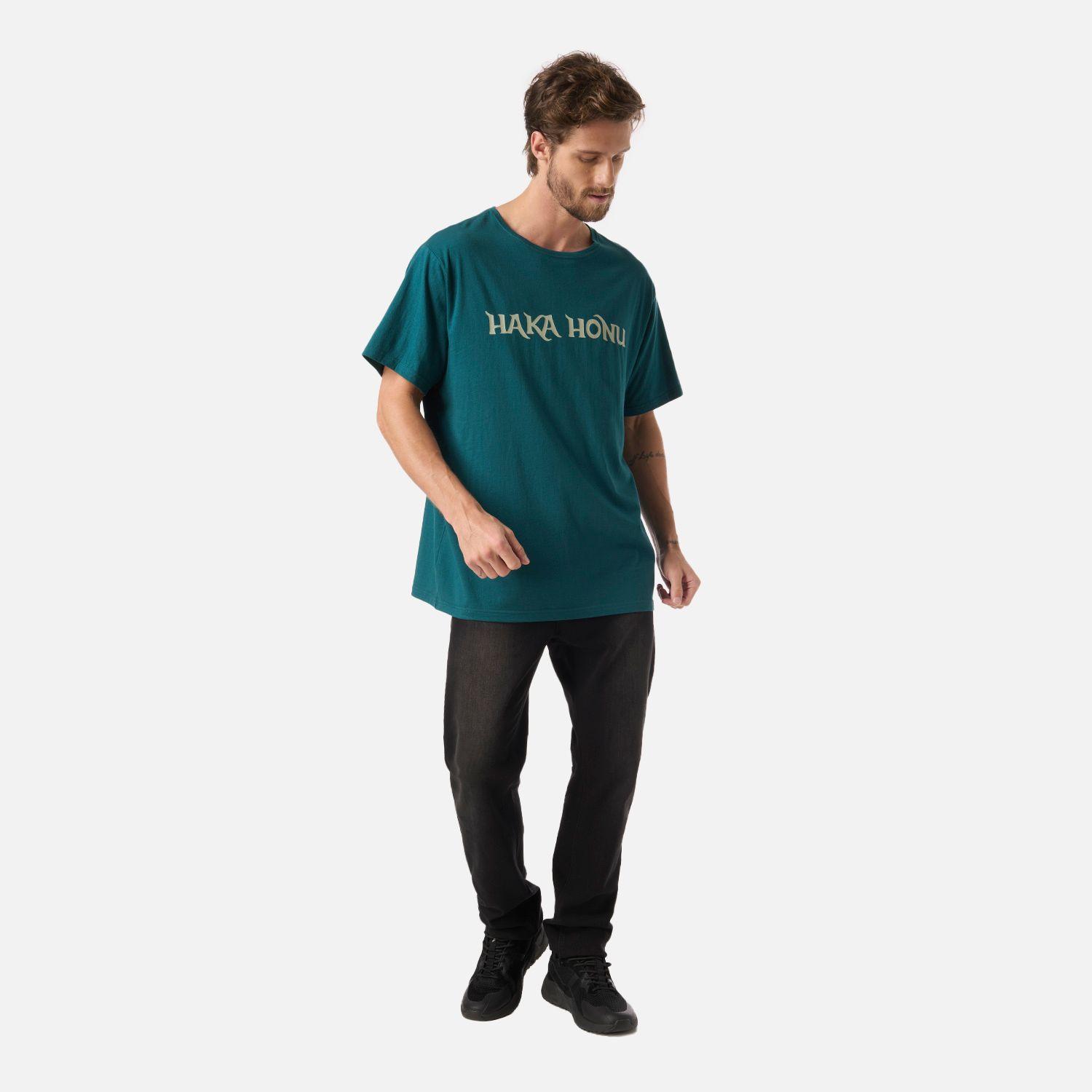 Polera Hombre Logo Petroleo Haka Honu-4