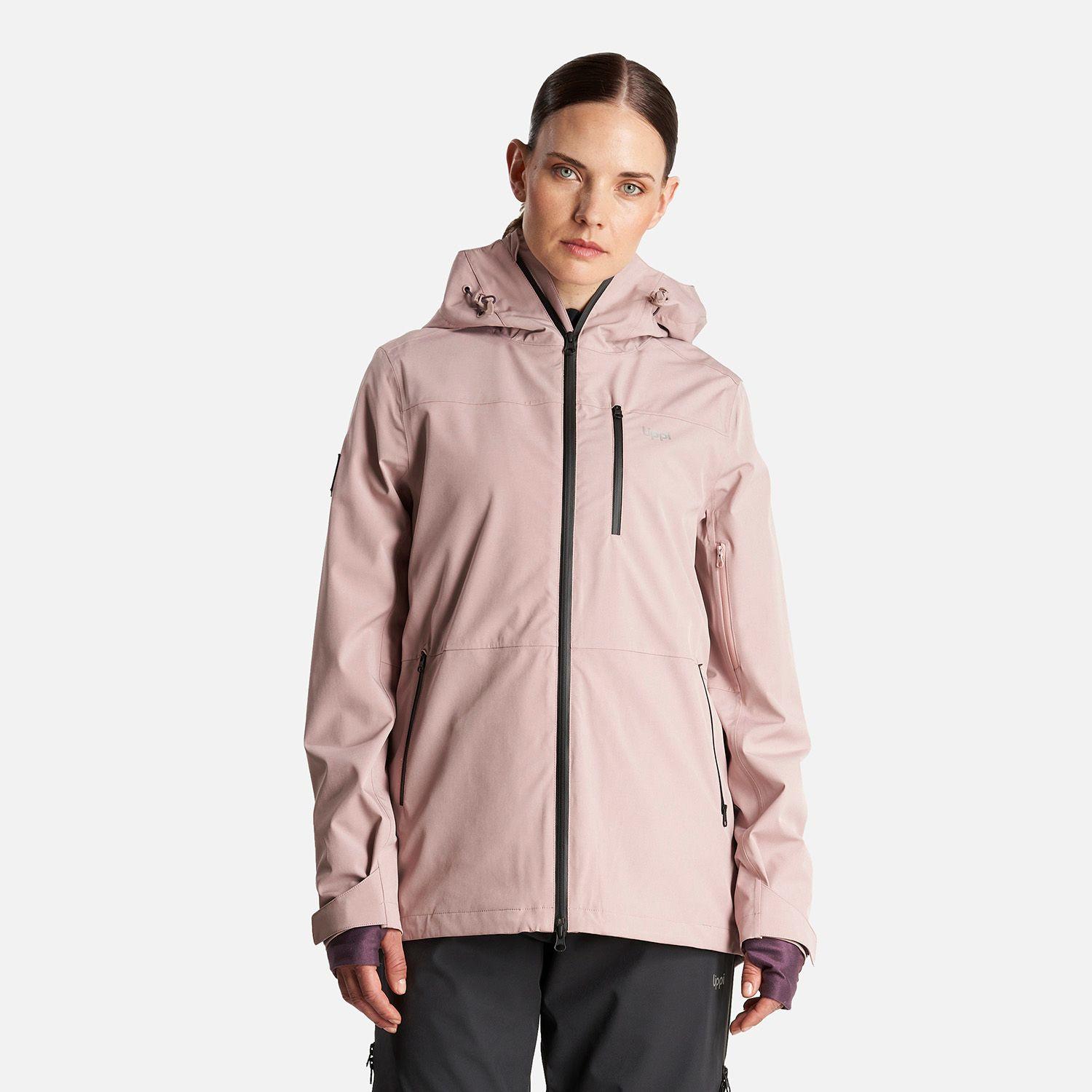 Chaqueta Mujer Sierra Nevada Light B-Dry Hoody Jacket Rosa Claro Lippi-1