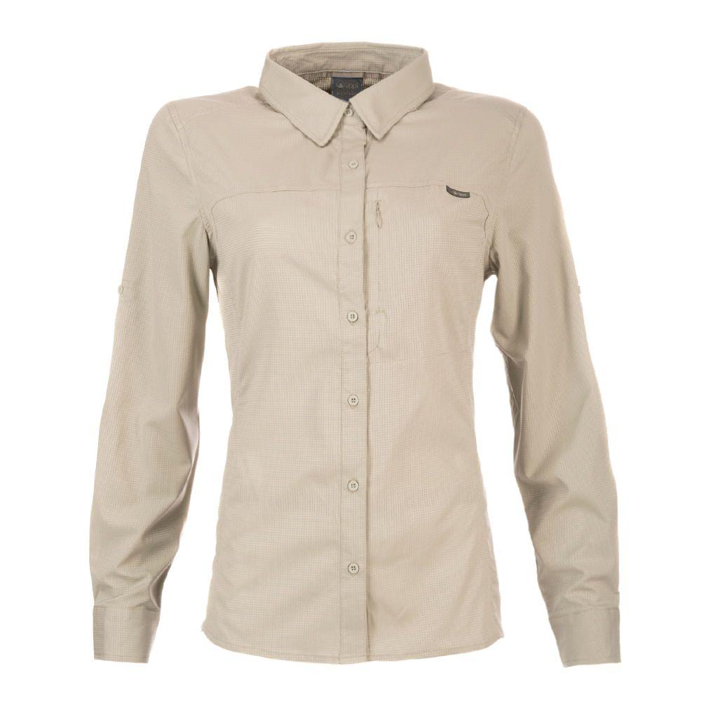 Camisa Mujer Rosselot Long Sleeve Q-Dry Shirt Laurel Lippi V19-0