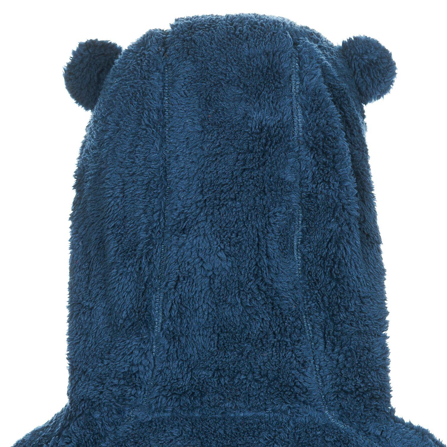 Enterito Baby Boy Bear Shaggy-Pro Onesie Azul Oscuro Lippi-1