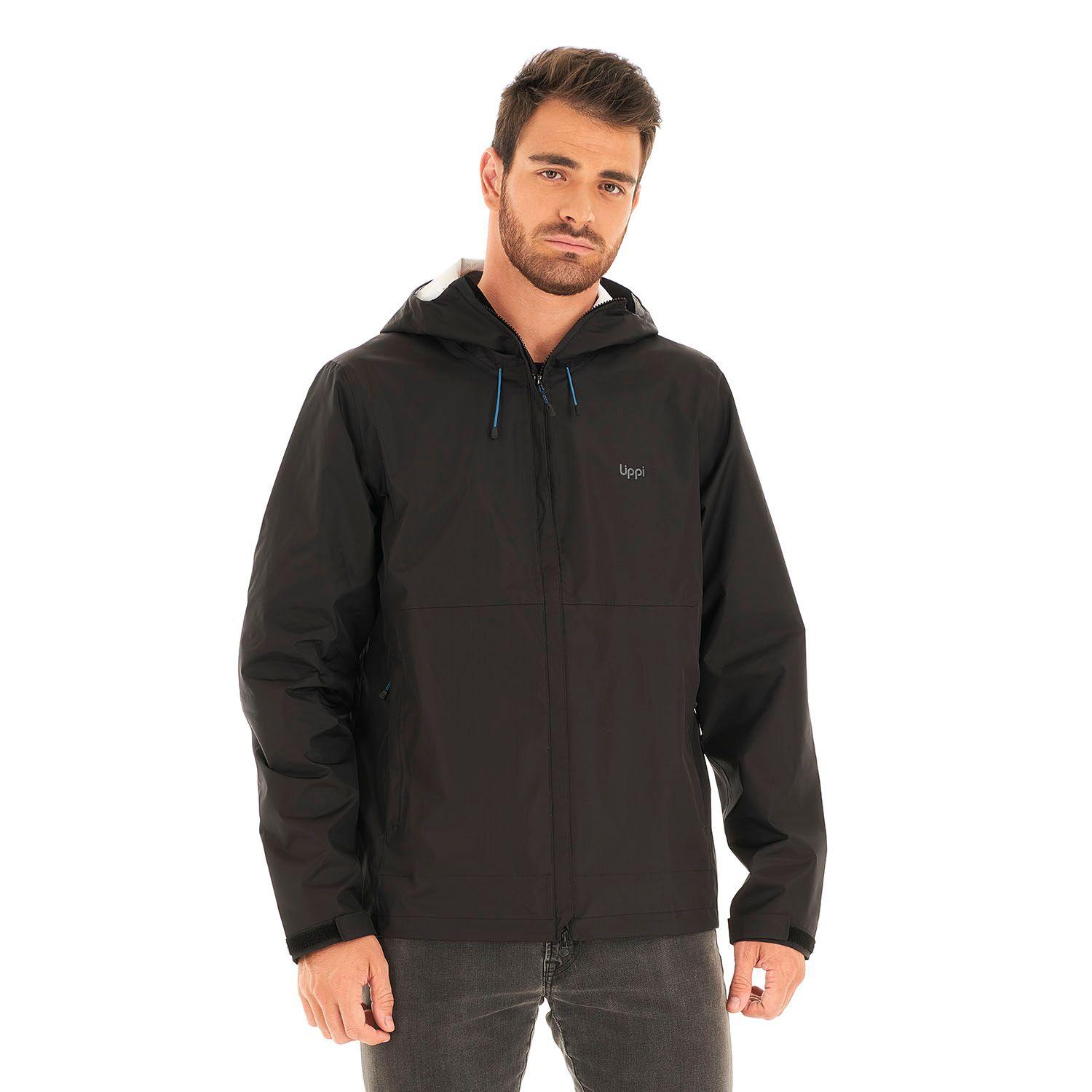 Chaqueta Hombre Shield B-Dry Hoody Jacket Negro Lippi I21-1