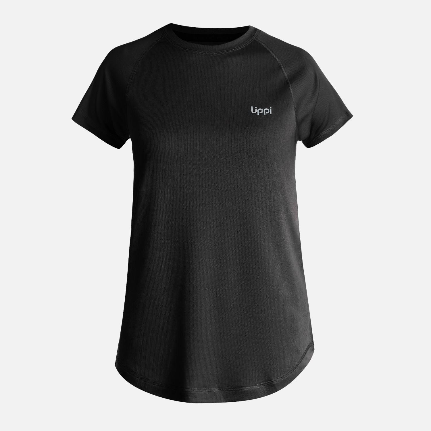 Polera Teen Girl Core Q-Dry T-Shirt Negro Lippi V26-5