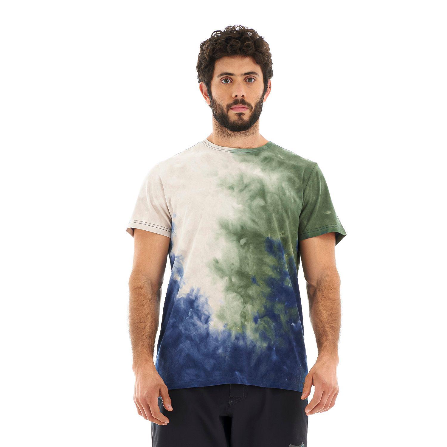 Polera Hombre Rastro Azul Haka Honu-1