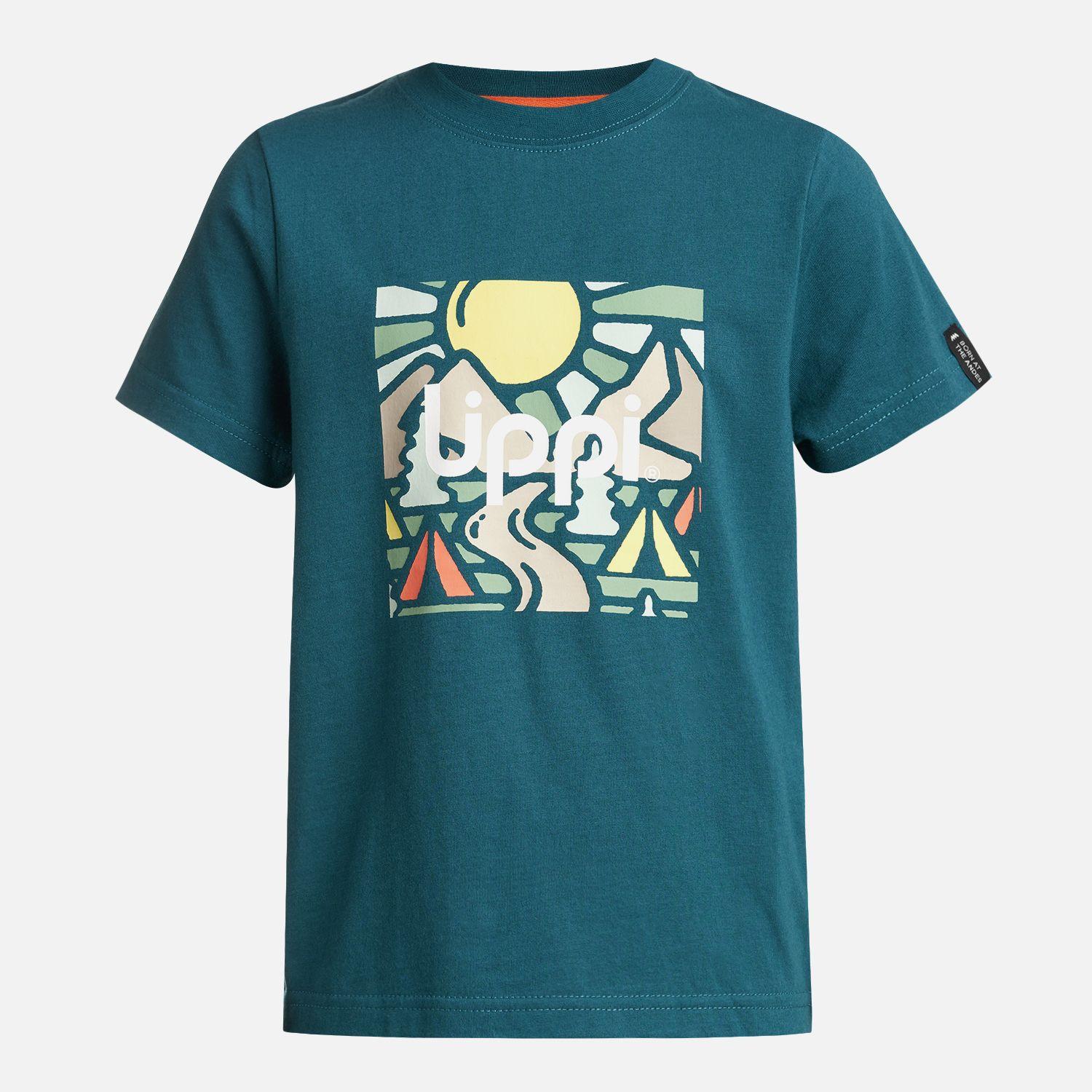 Polera Niño Logo Lippi T-Shirt Petroleo Lippi-0