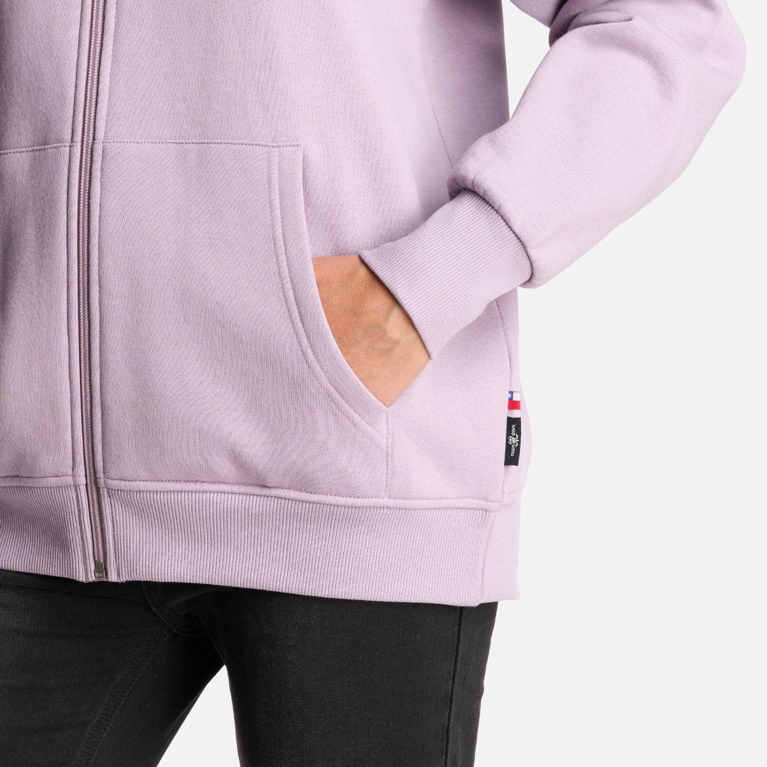 Poleron Mujer Motomami Full Zip Lila Haka Honu-6