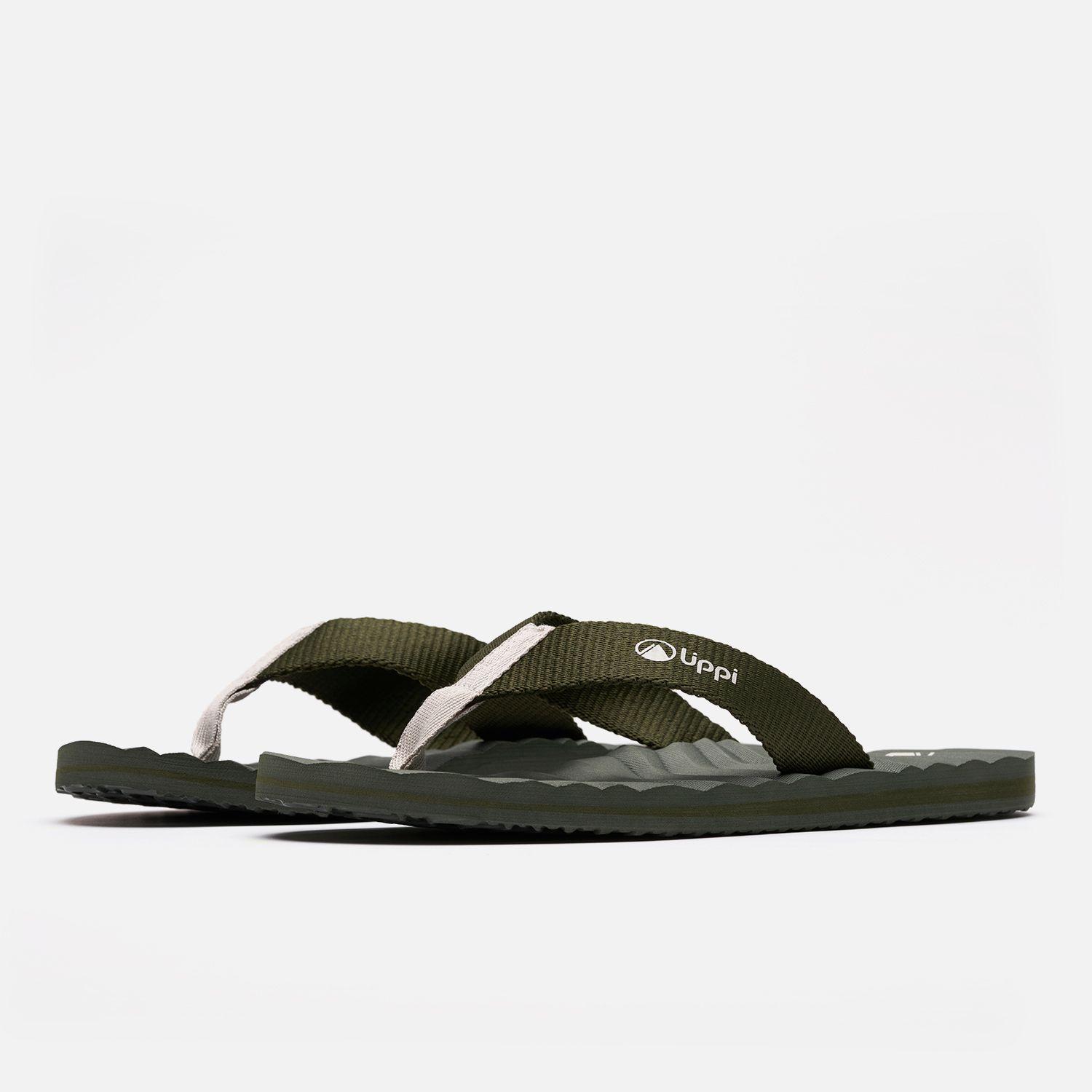 Sandalia Hombre Bora Verde Musgo Lippi-1