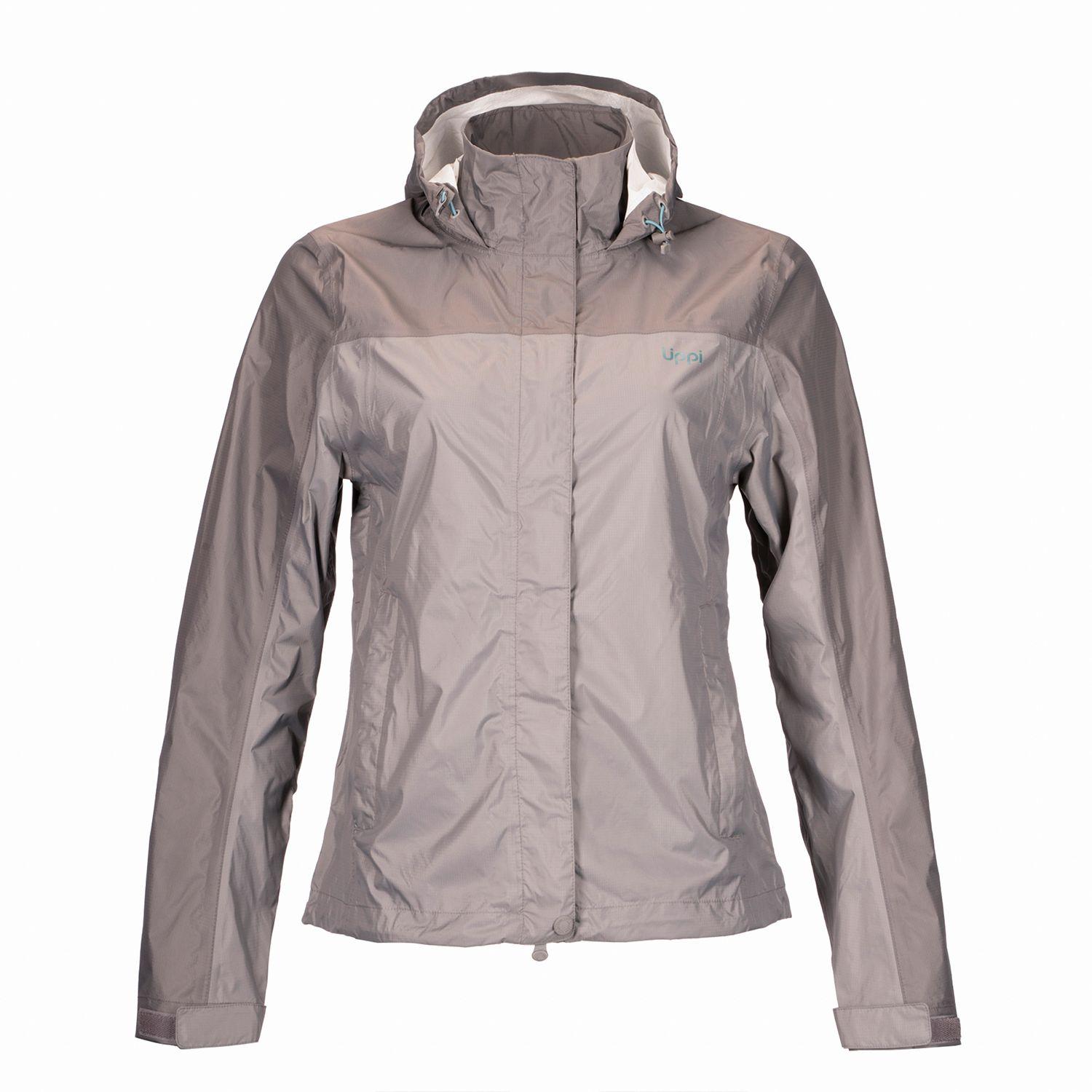Chaqueta Mujer Abyss B-Dry Hoody Jacket Gris Medio Lippi-0