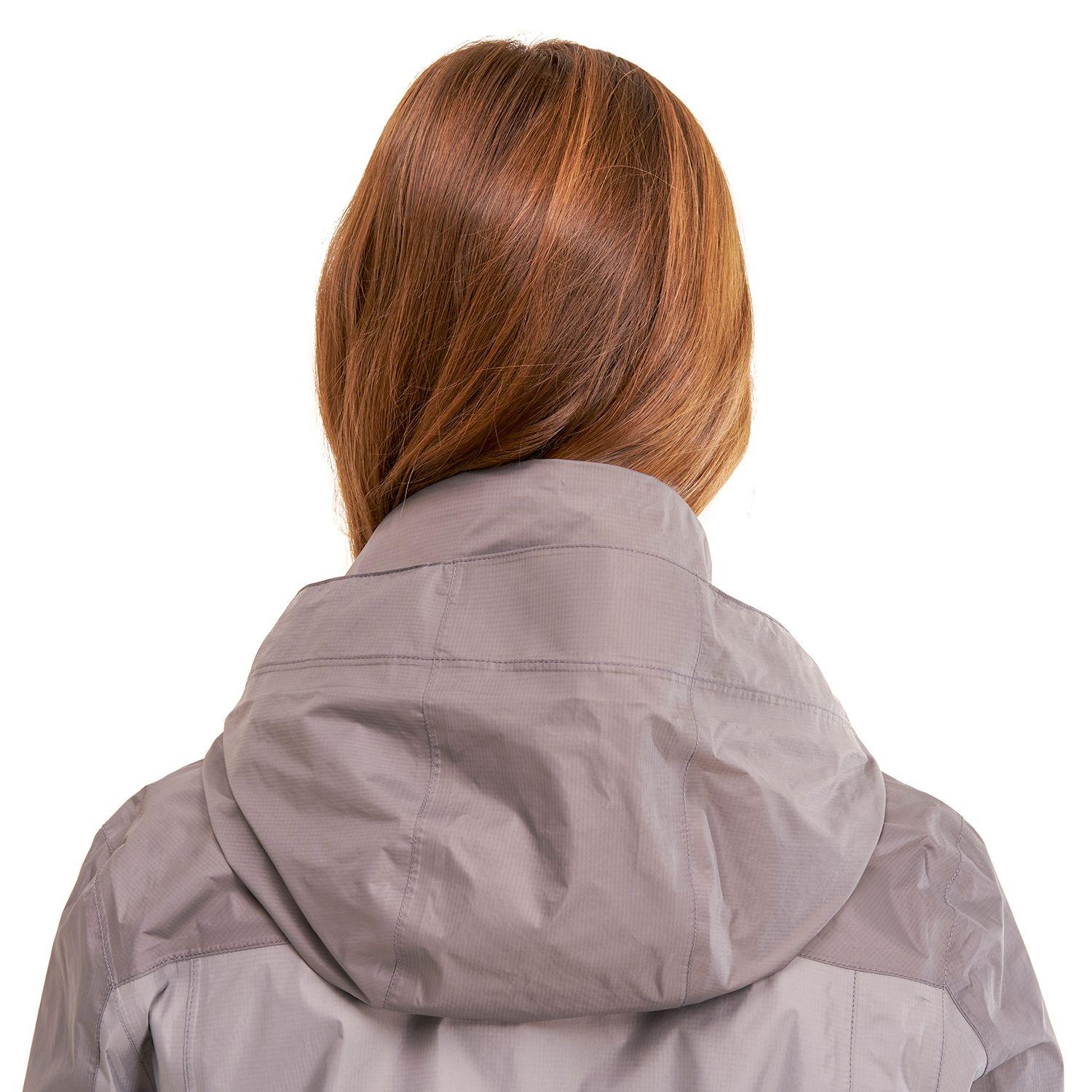 Chaqueta Mujer Abyss B-Dry Hoody Jacket Gris Medio Lippi-5