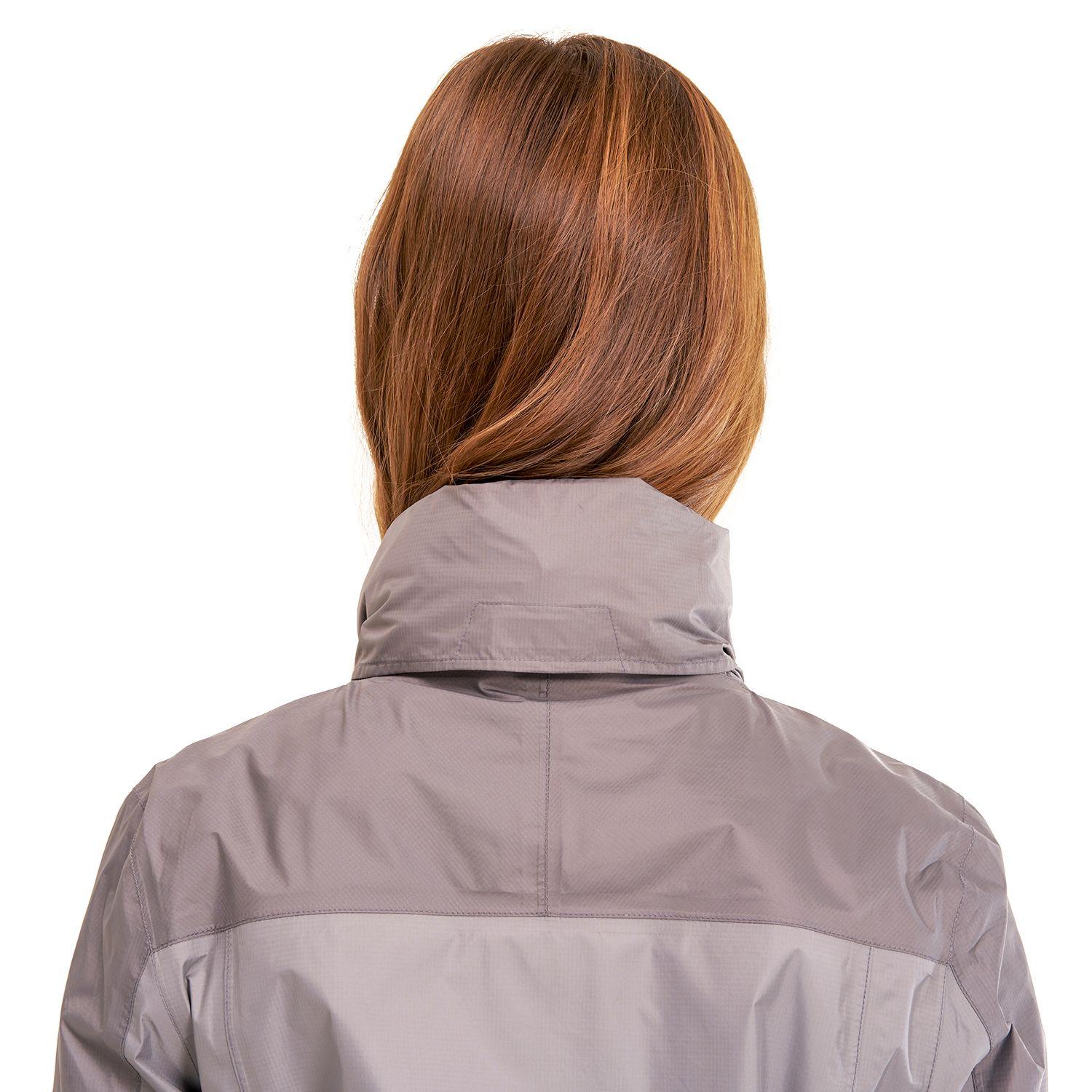 Chaqueta Mujer Abyss B-Dry Hoody Jacket Gris Medio Lippi-6