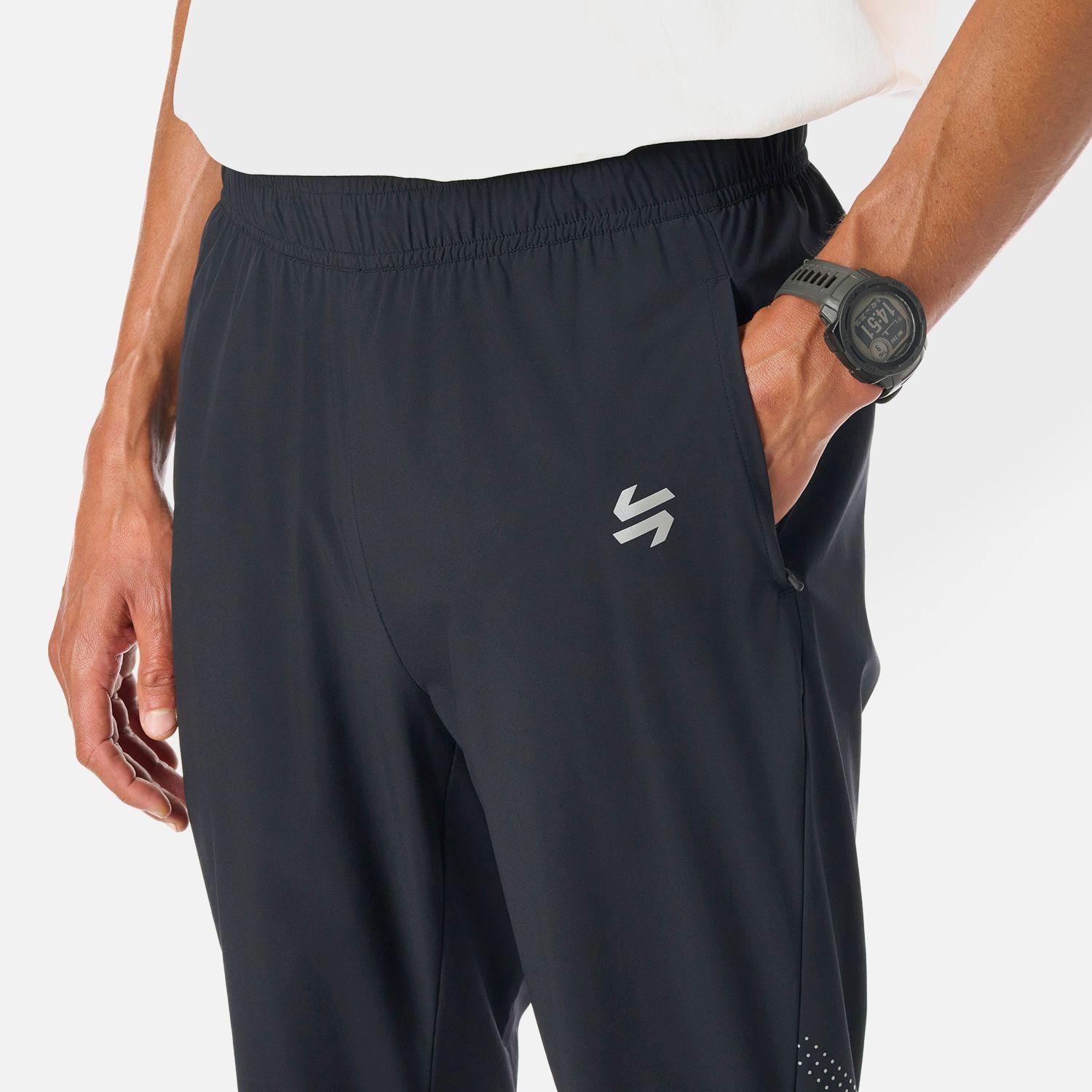 Pantalón Hombre Built To Move Pants Negro Vulcano-4