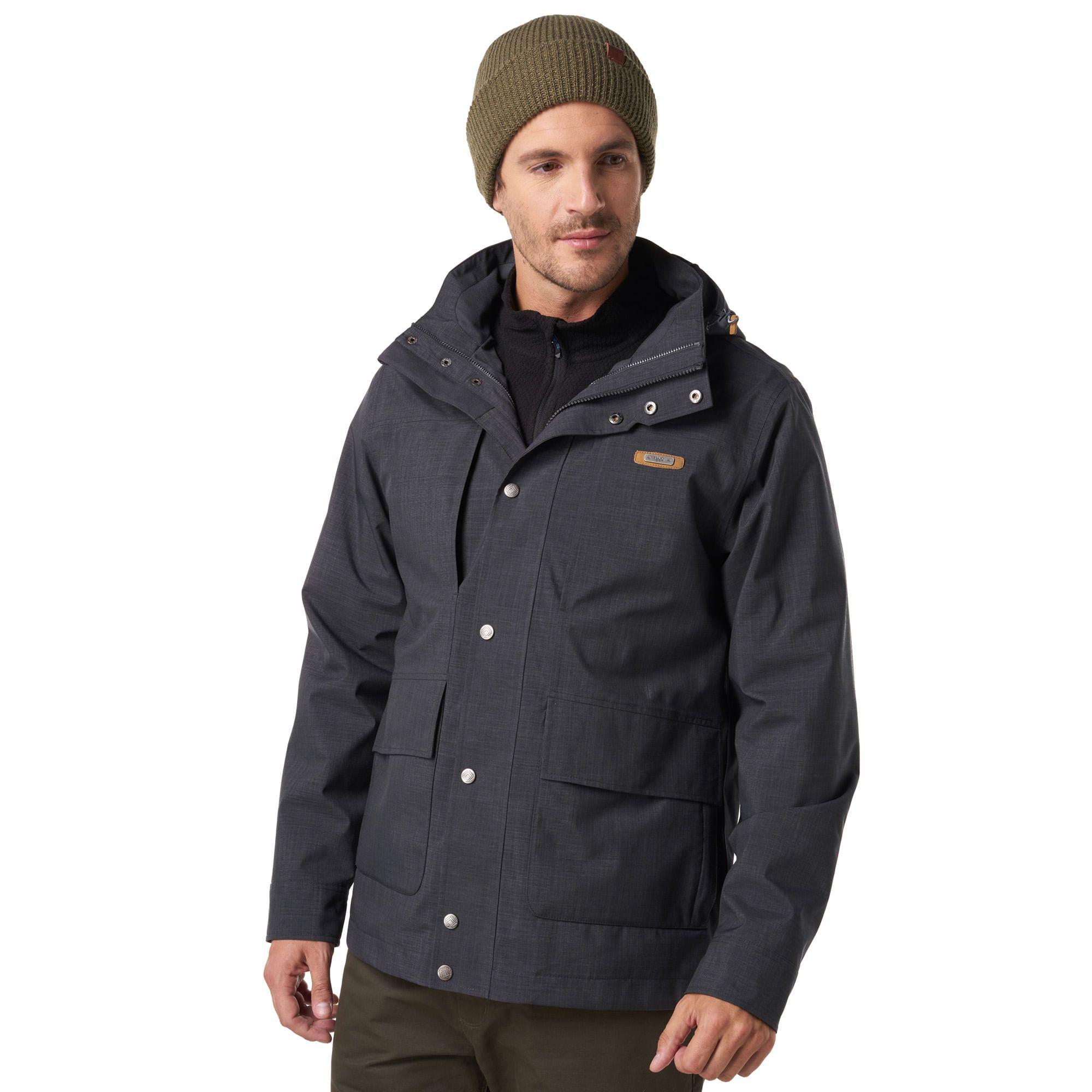 Chaqueta Hombre Nalca Fusion-3 Hoody Jacket Azul Noche / Verde Oscuro Lippi-2