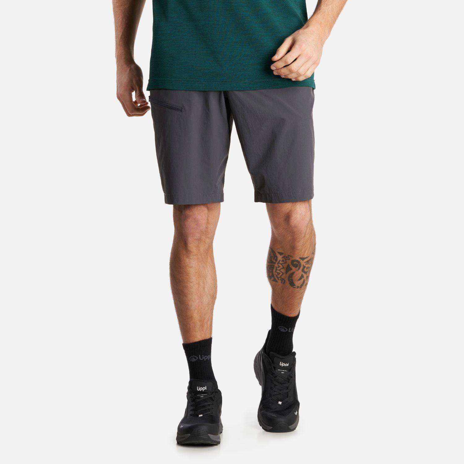 Short Hombre PureTrek Q-Dry Shorts Grafito Lippi-1