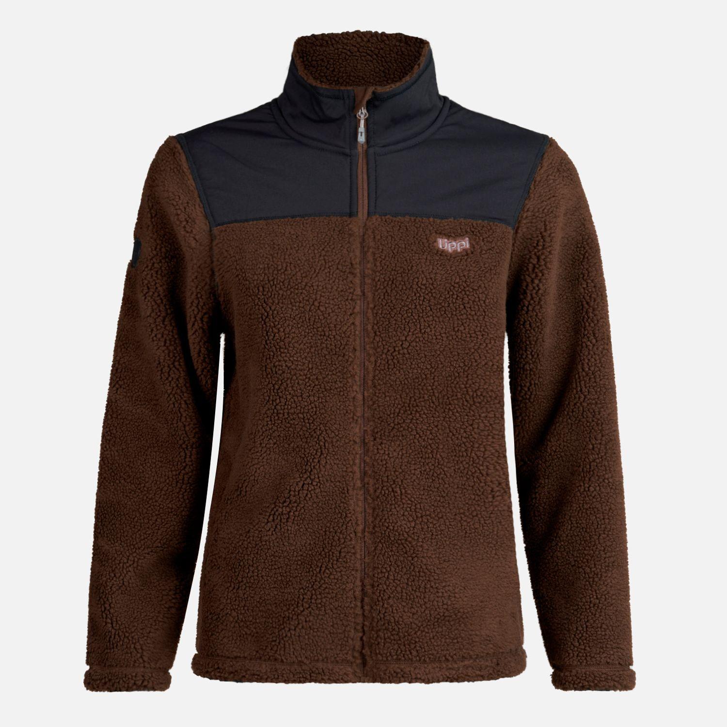 Chaqueta Mujer Glaciar Sherpa Pro Jacket Café Lippi-0