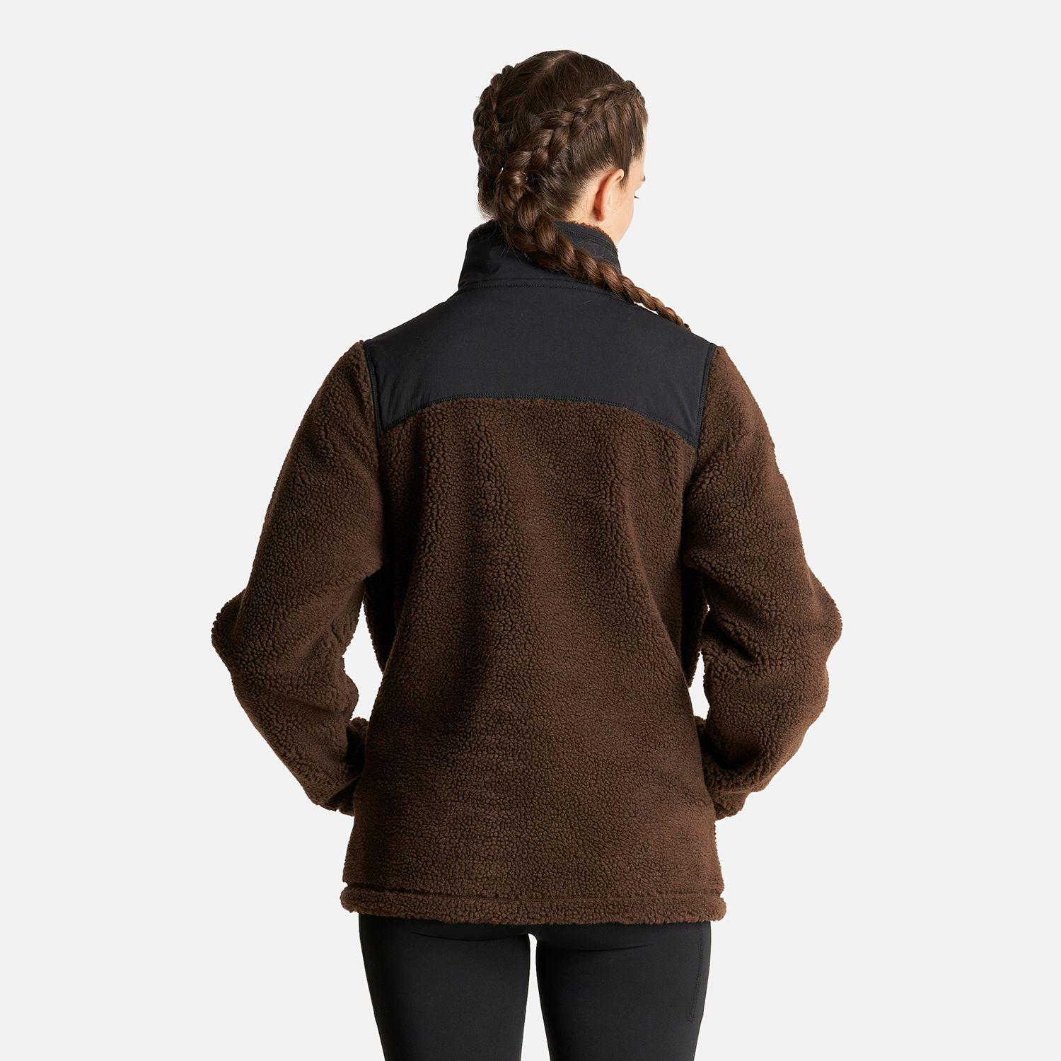 Chaqueta Mujer Glaciar Sherpa Pro Jacket Café Lippi-3