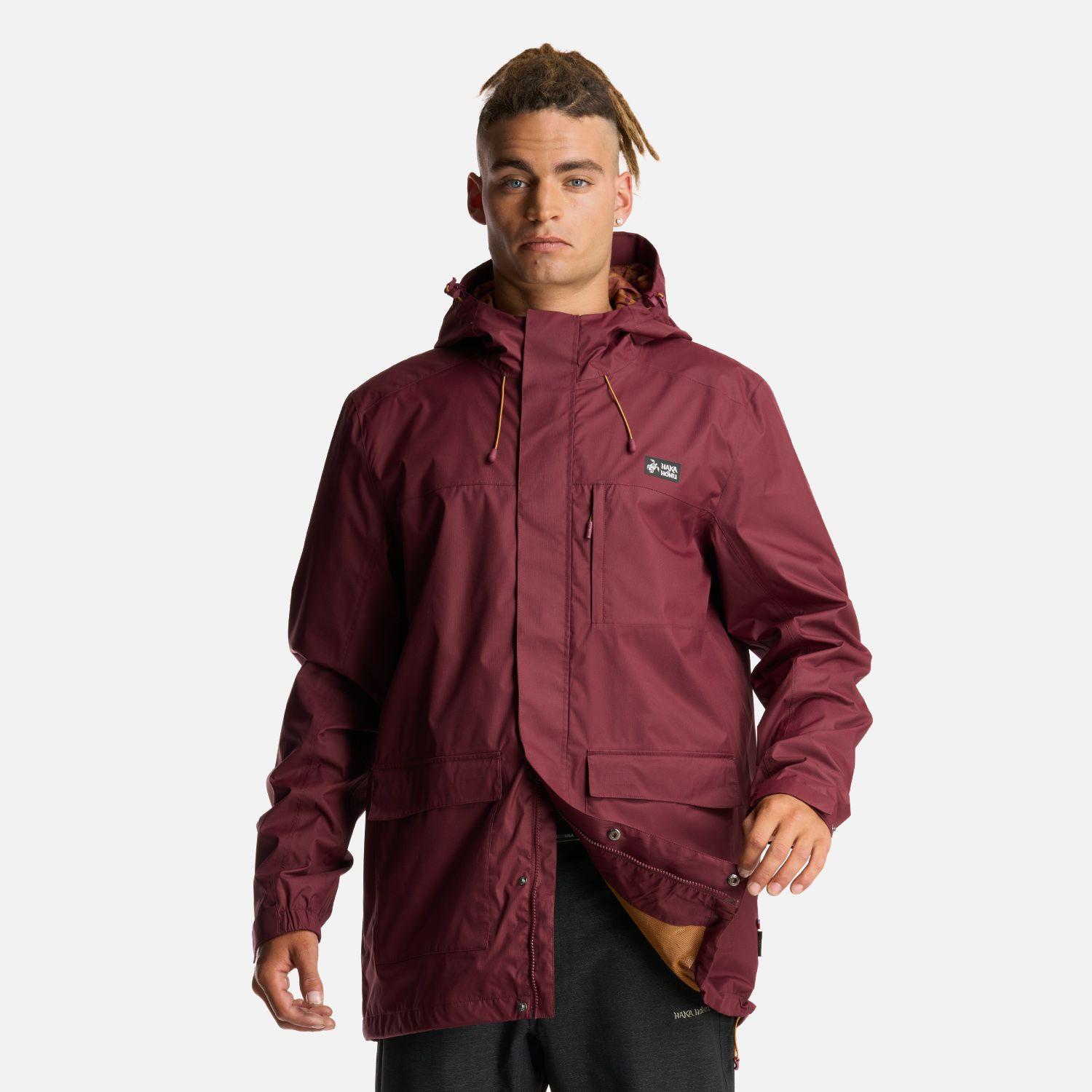 Chaqueta Hombre Kauai Burdeo Haka Honu I24-8