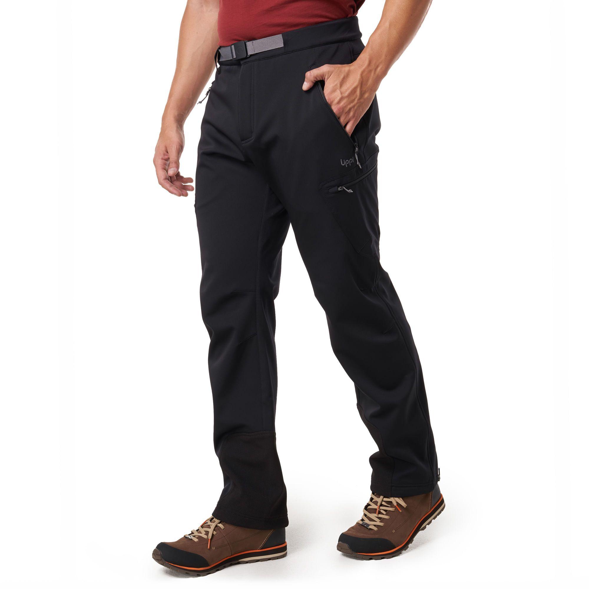 Pantalon Hombre Kimball Softshell Pants Cafe Pardo Lippi-2