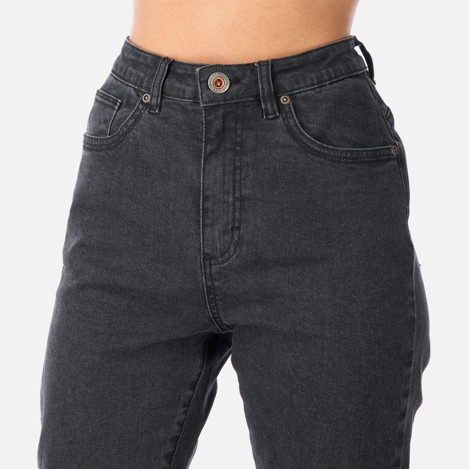 Pantalon Mujer Jeans con Gin Negro Haka Honu I22-4