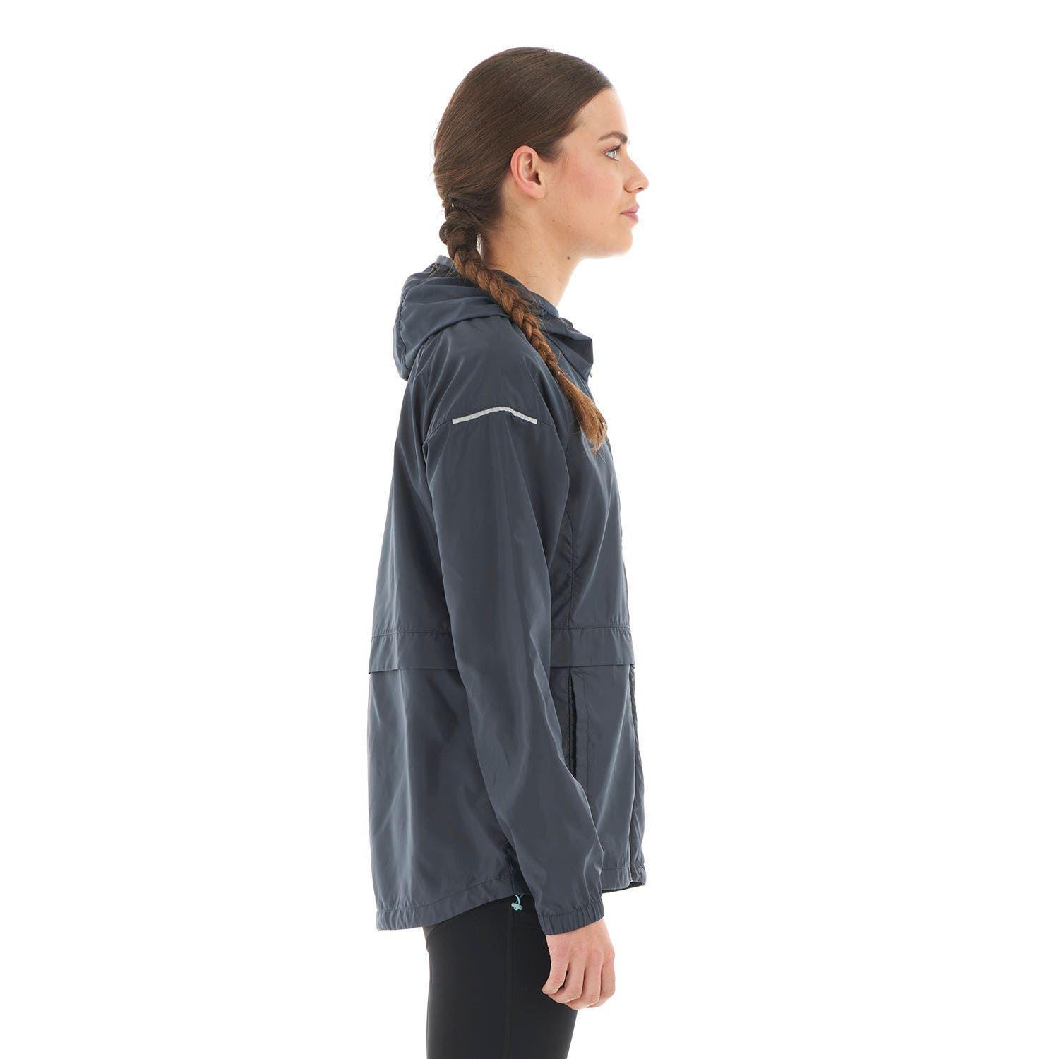Chaqueta Mujer Nightfall WindBreaker Hoody Jacket Azul Piedra Lippi-3