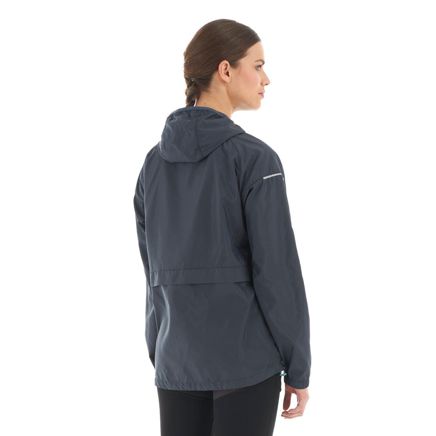 Chaqueta Mujer Nightfall WindBreaker Hoody Jacket Azul Piedra Lippi-4