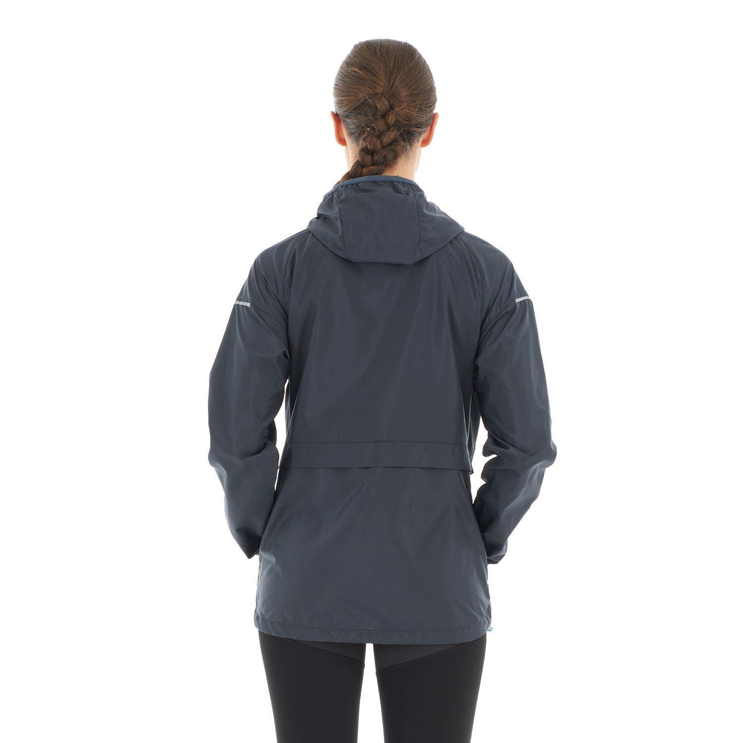 Chaqueta Mujer Nightfall WindBreaker Hoody Jacket Azul Piedra Lippi-5