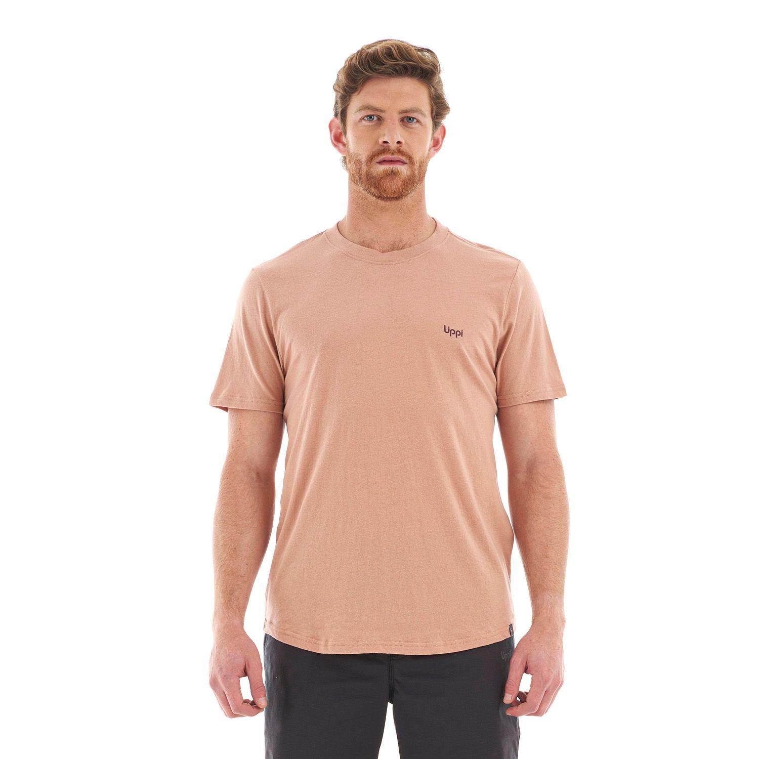 Polera Hombre Road Trip UV-Stop T-Shirt Camel Lippi-1