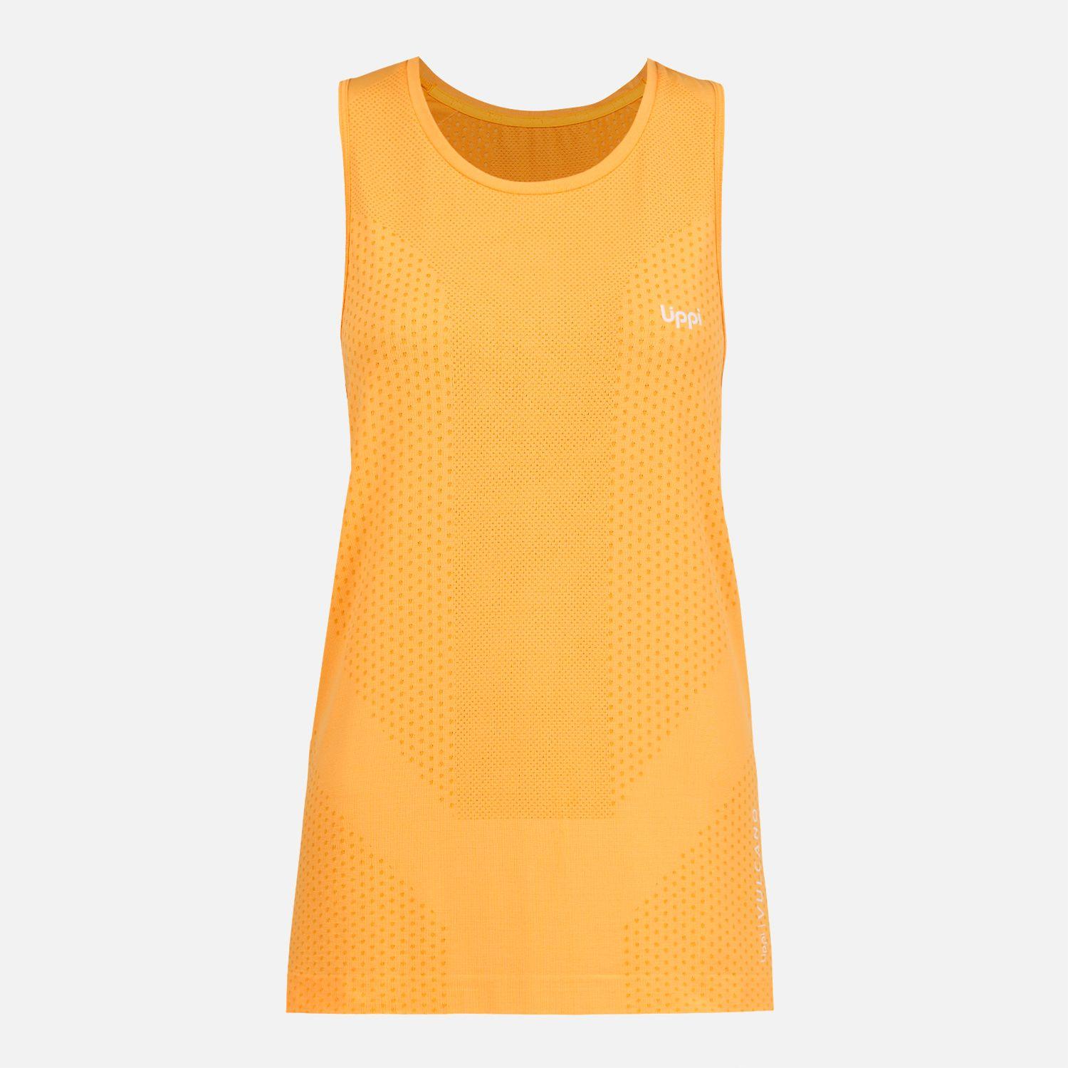 Polera Mujer 4 Run Seamless Trail T-Shirt Amarillo Lippi-0