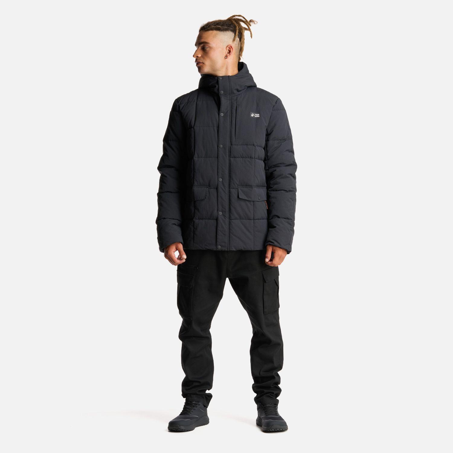 Chaqueta Hombre Aislado Negro Haka Honu-7