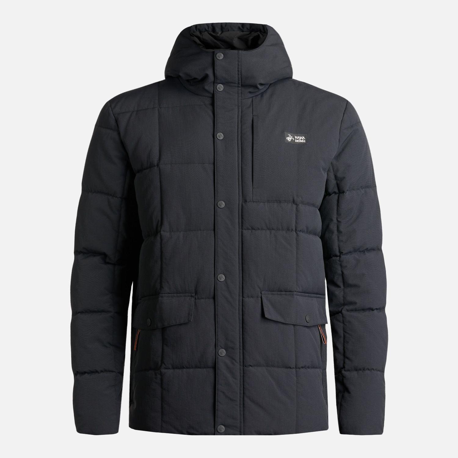 Chaqueta Hombre Aislado Negro Haka Honu-8