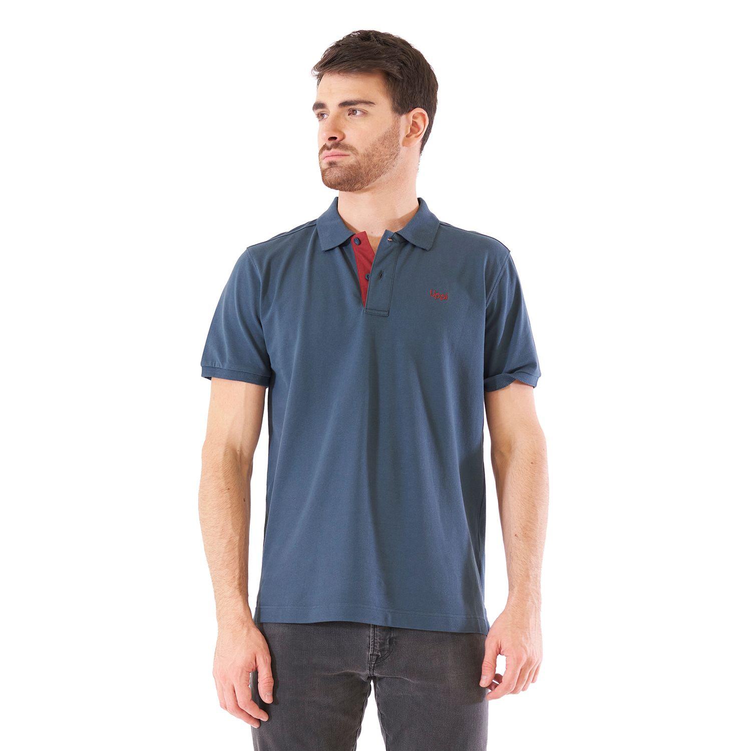 Polera Hombre First Class Elastic Polo Azul Noche Lippi I21-1