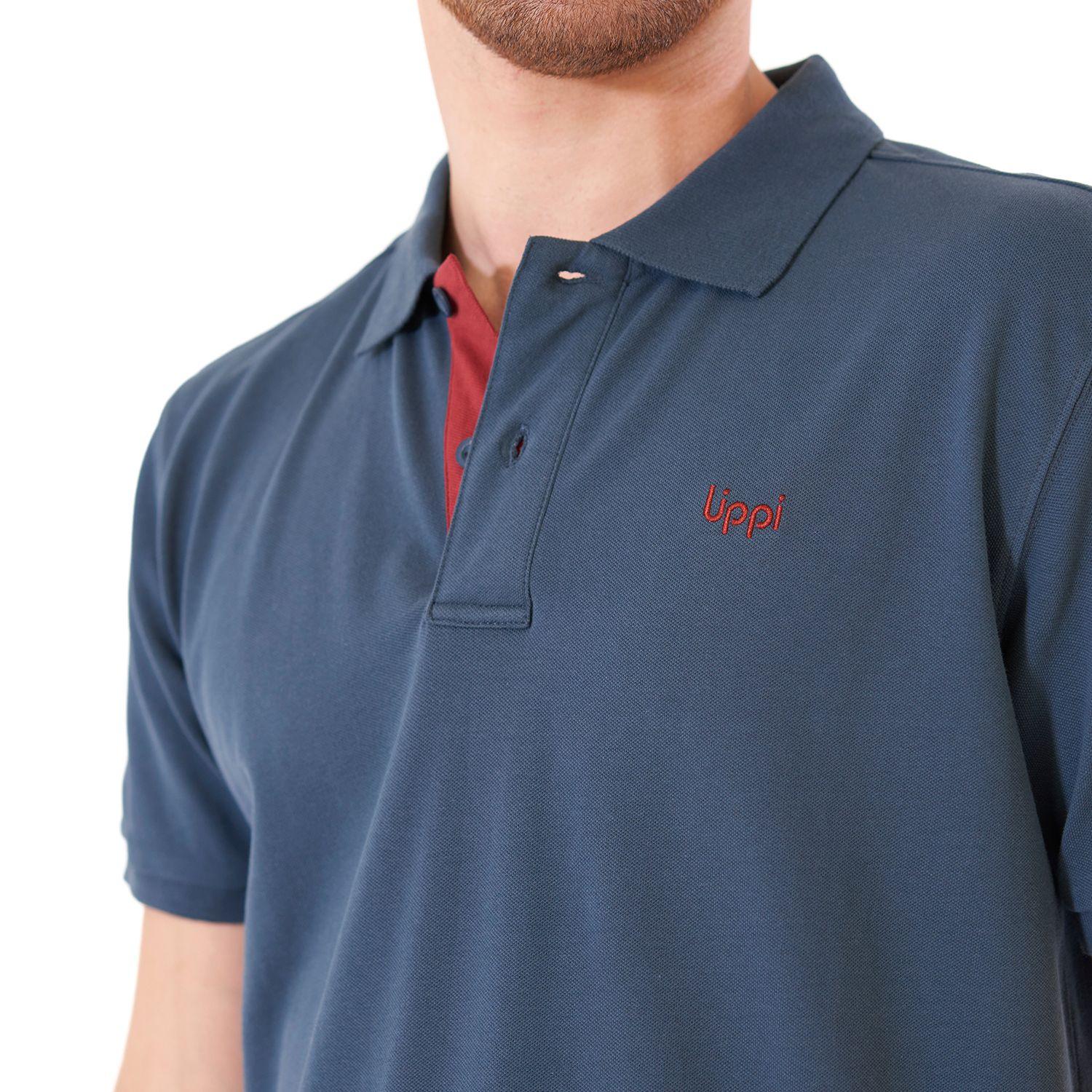 Polera Hombre First Class Elastic Polo Azul Noche Lippi I21-4