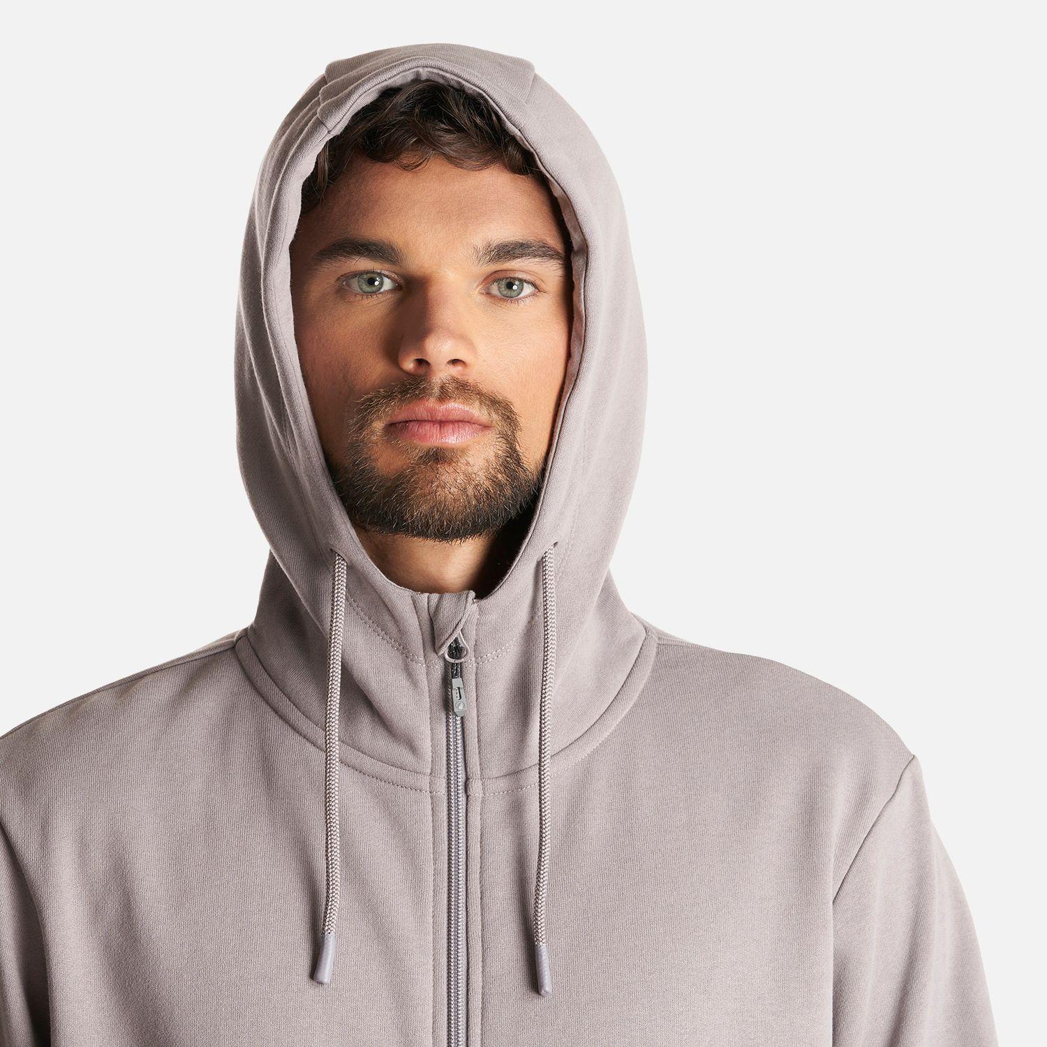 Poleron Hombre Ulmo Full Zip Hoody Sweatshirt Malva Lippi-6