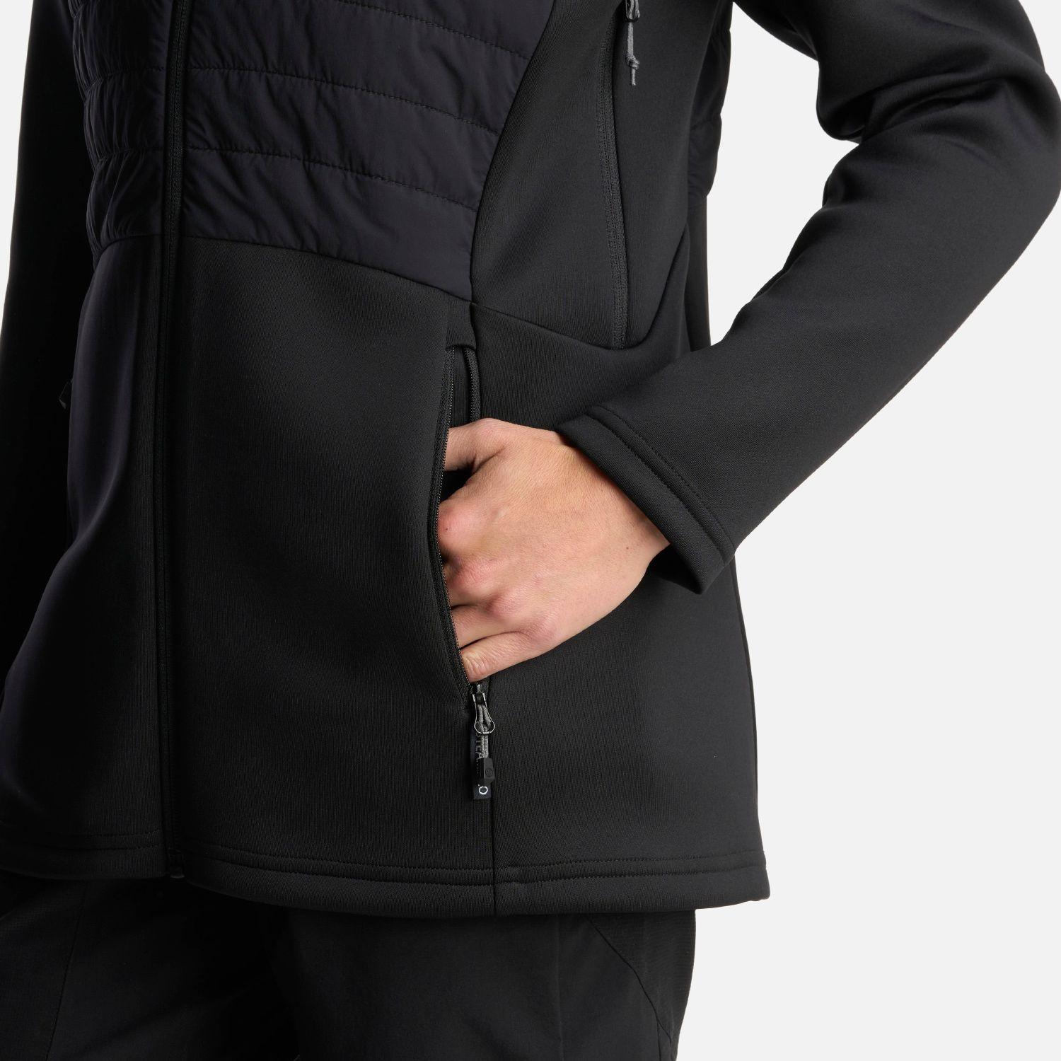 Poleron Mujer ColdMove WindBreaker SteamPro Hoody Jacket Negro Lippi-6