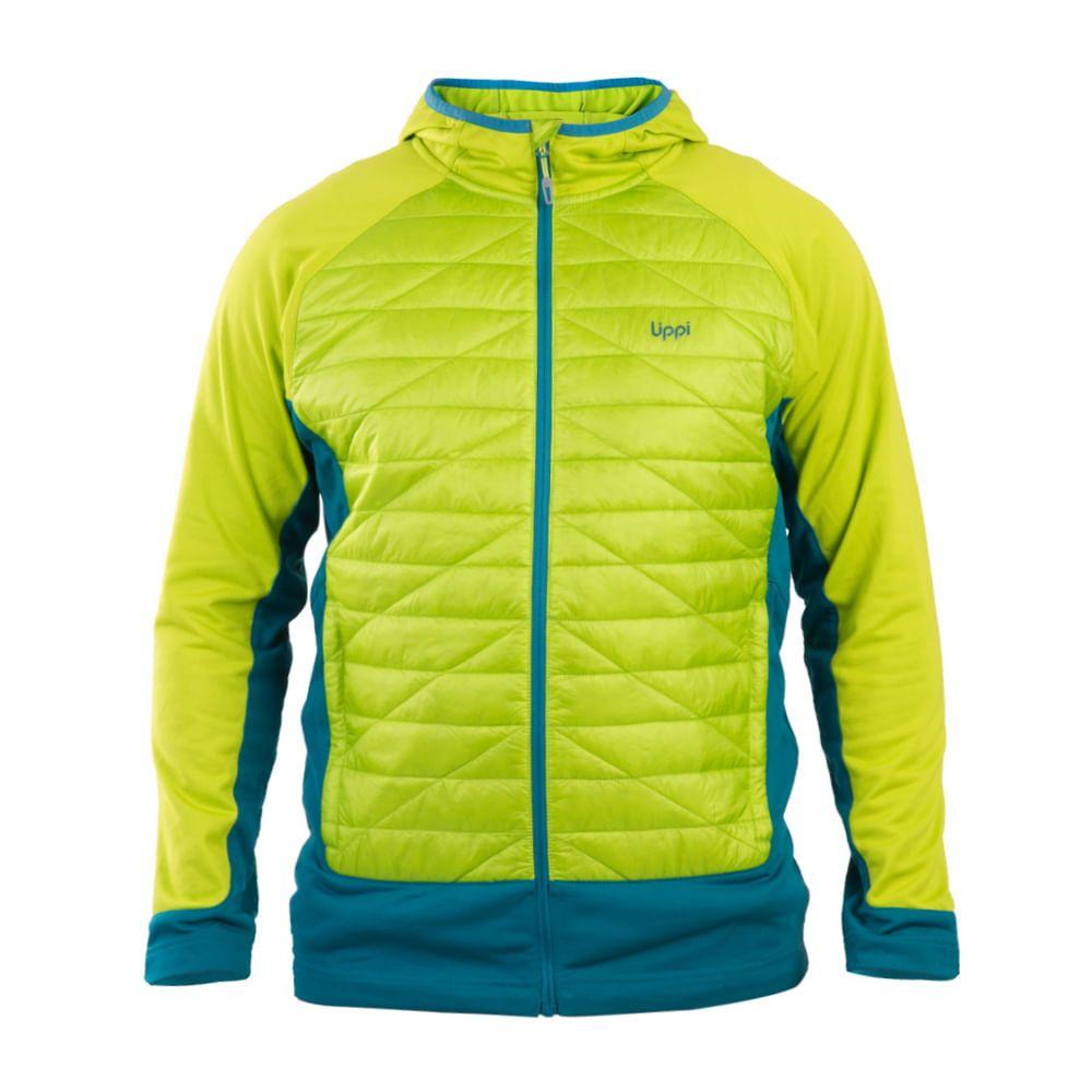 Chaqueta Hombre Steam-Pro Light Hoody Jacket Verde Manzana / Petroleo Lippi-0